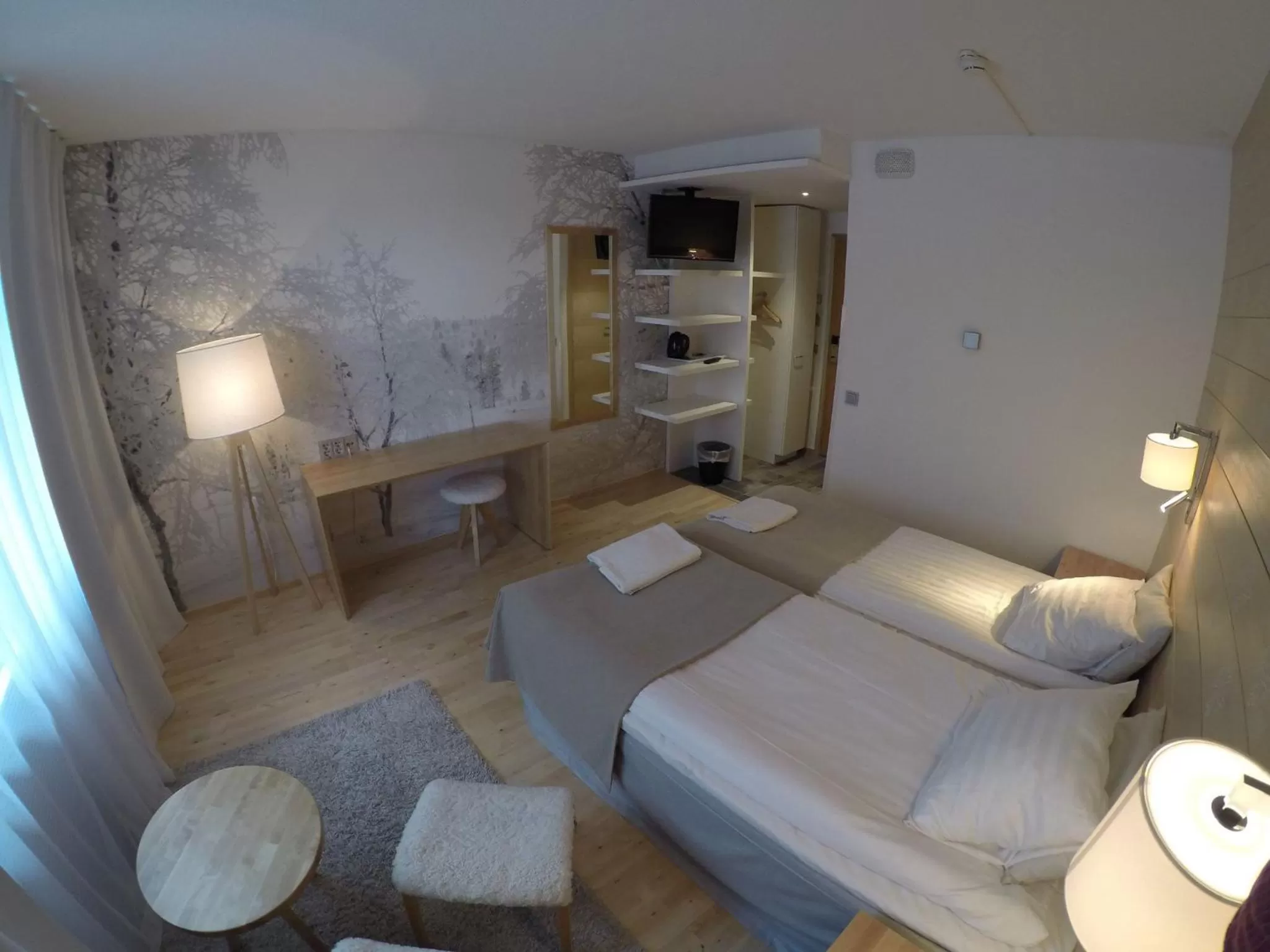 Photo of the whole room, Bed in Hotel Ivalo