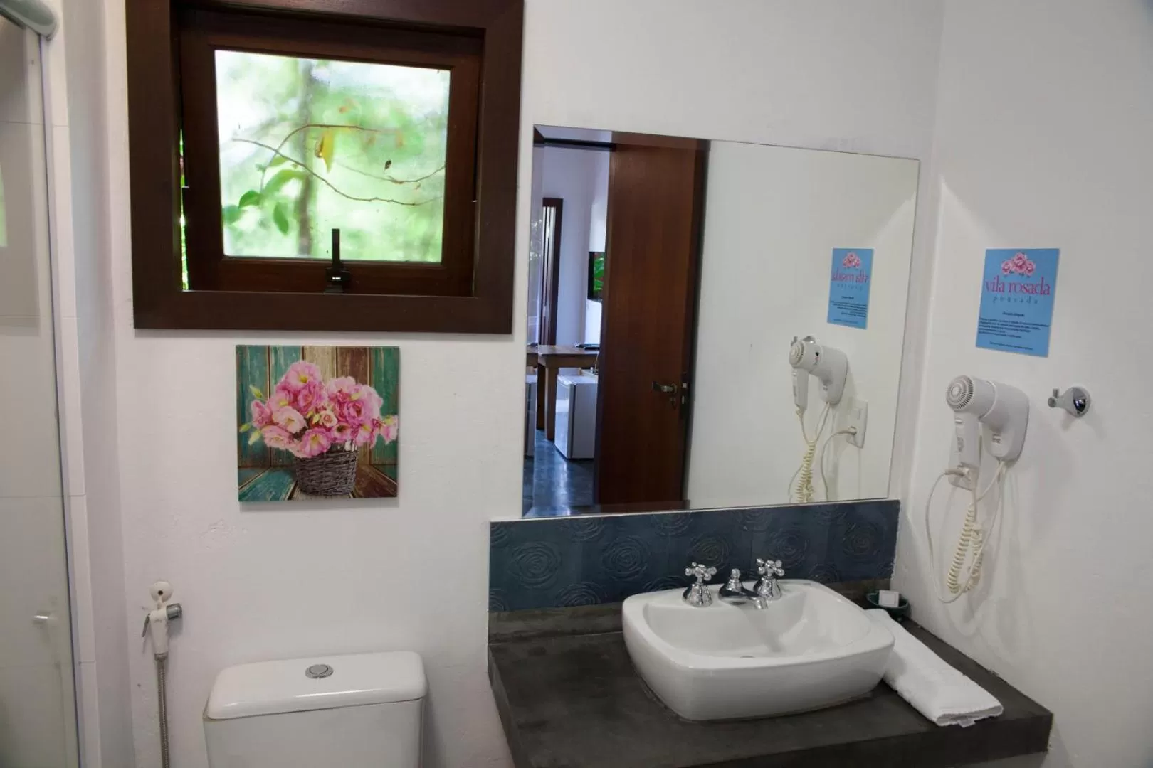 Toilet, Bathroom in Pousada Vila Rosada