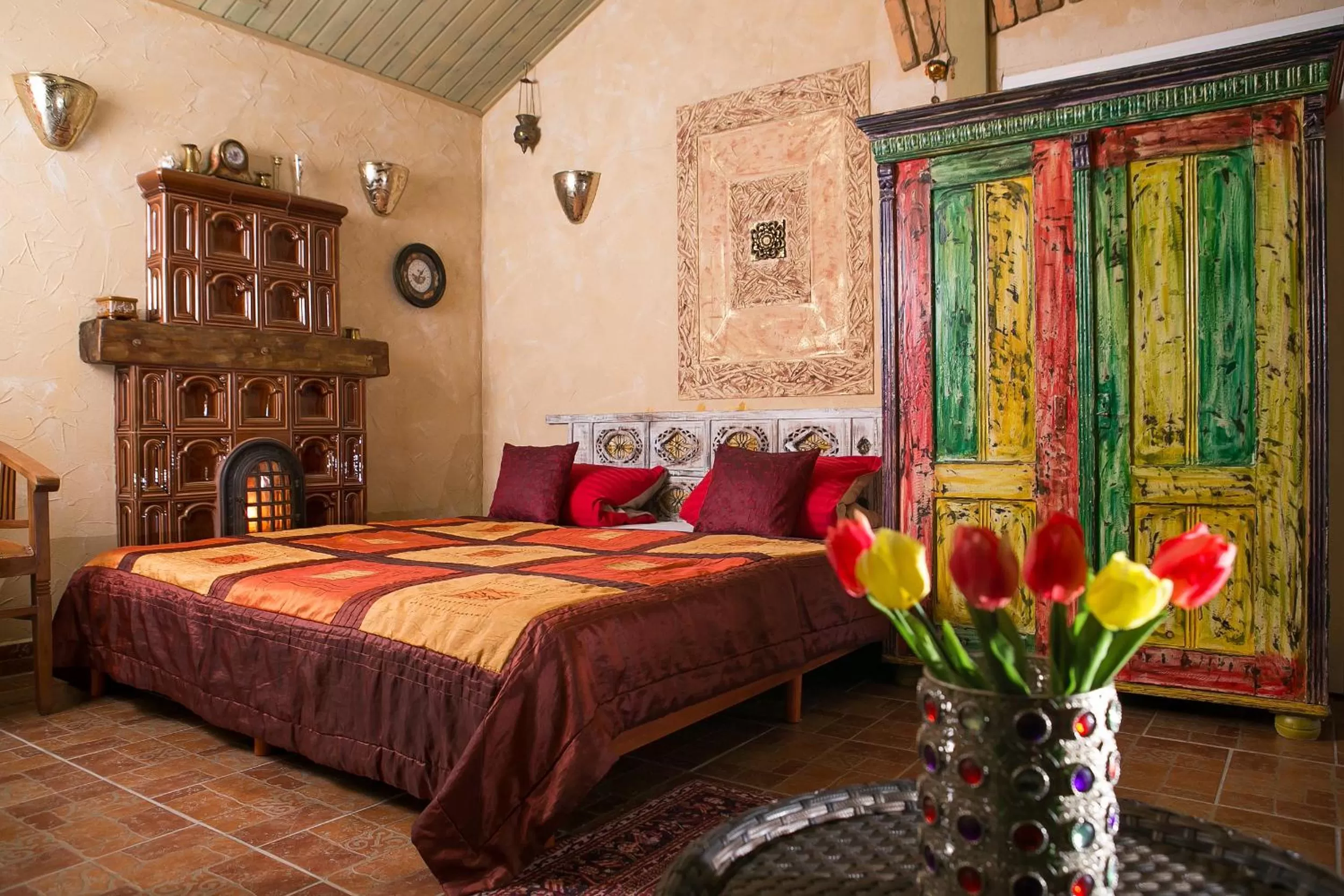 Bed in Green Park Villa