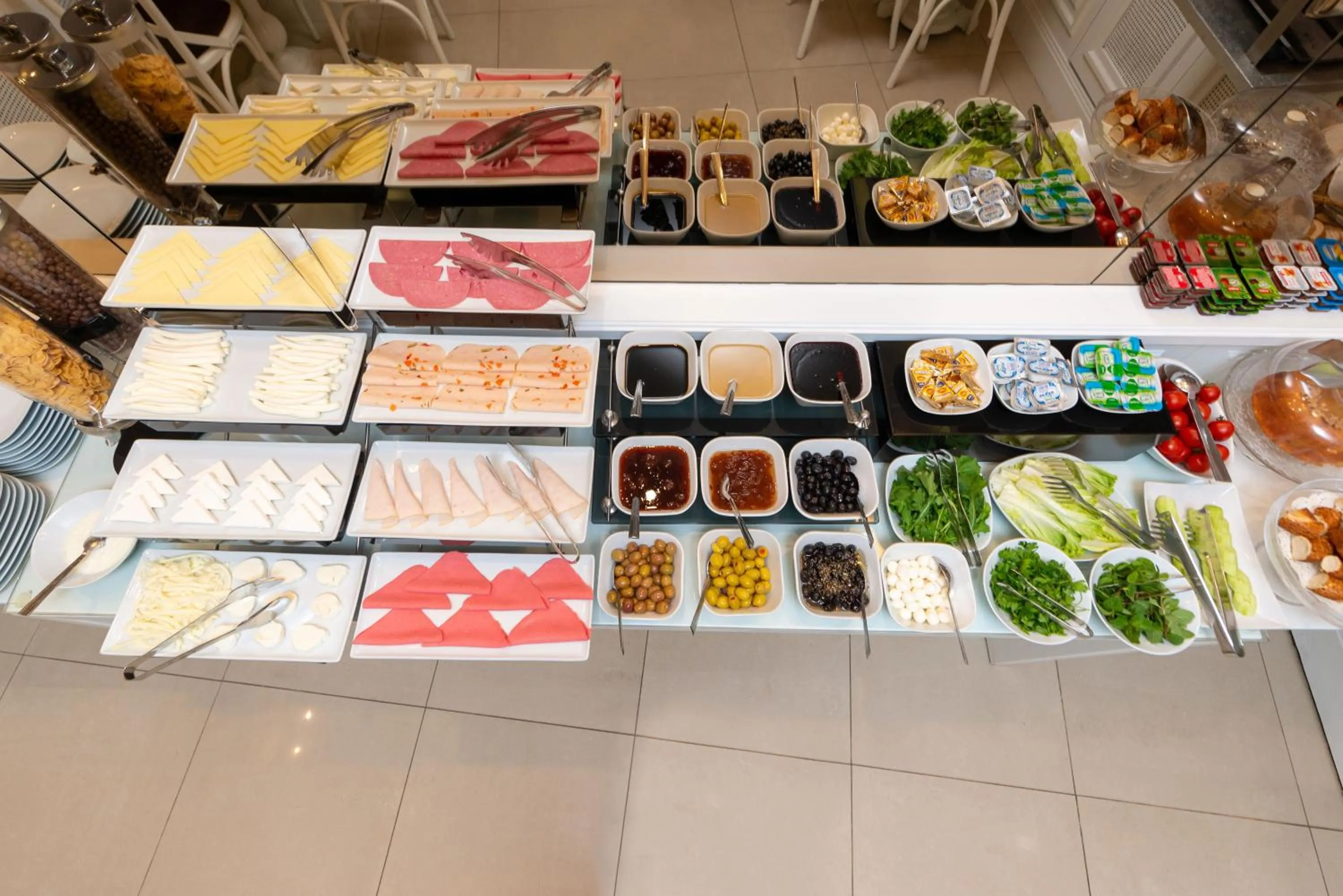 Buffet breakfast in Mr. Bird Hotel