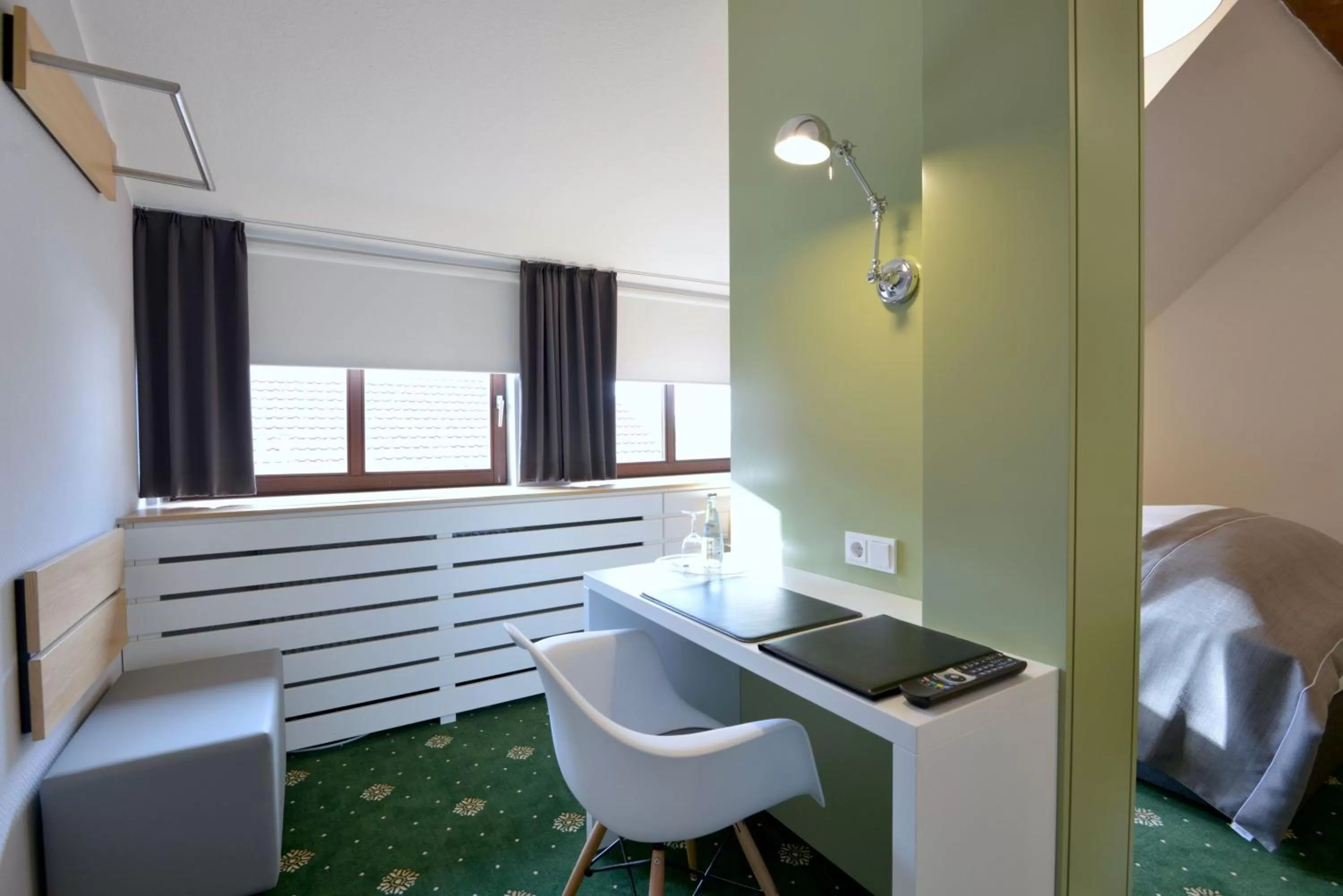 Bed in Hotel Restaurant Waldesruh