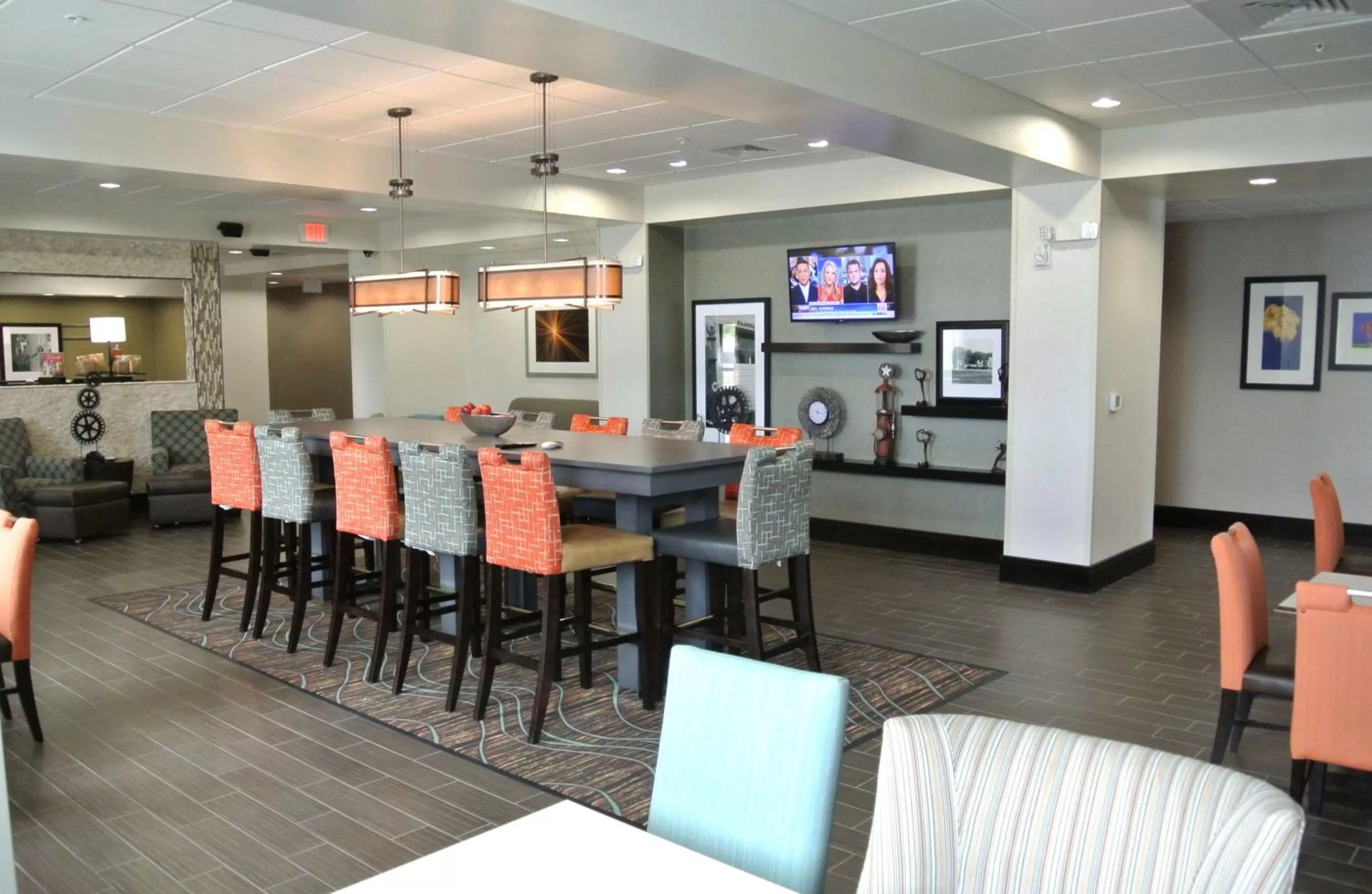 Lobby or reception in Hampton Inn Carrizo Springs