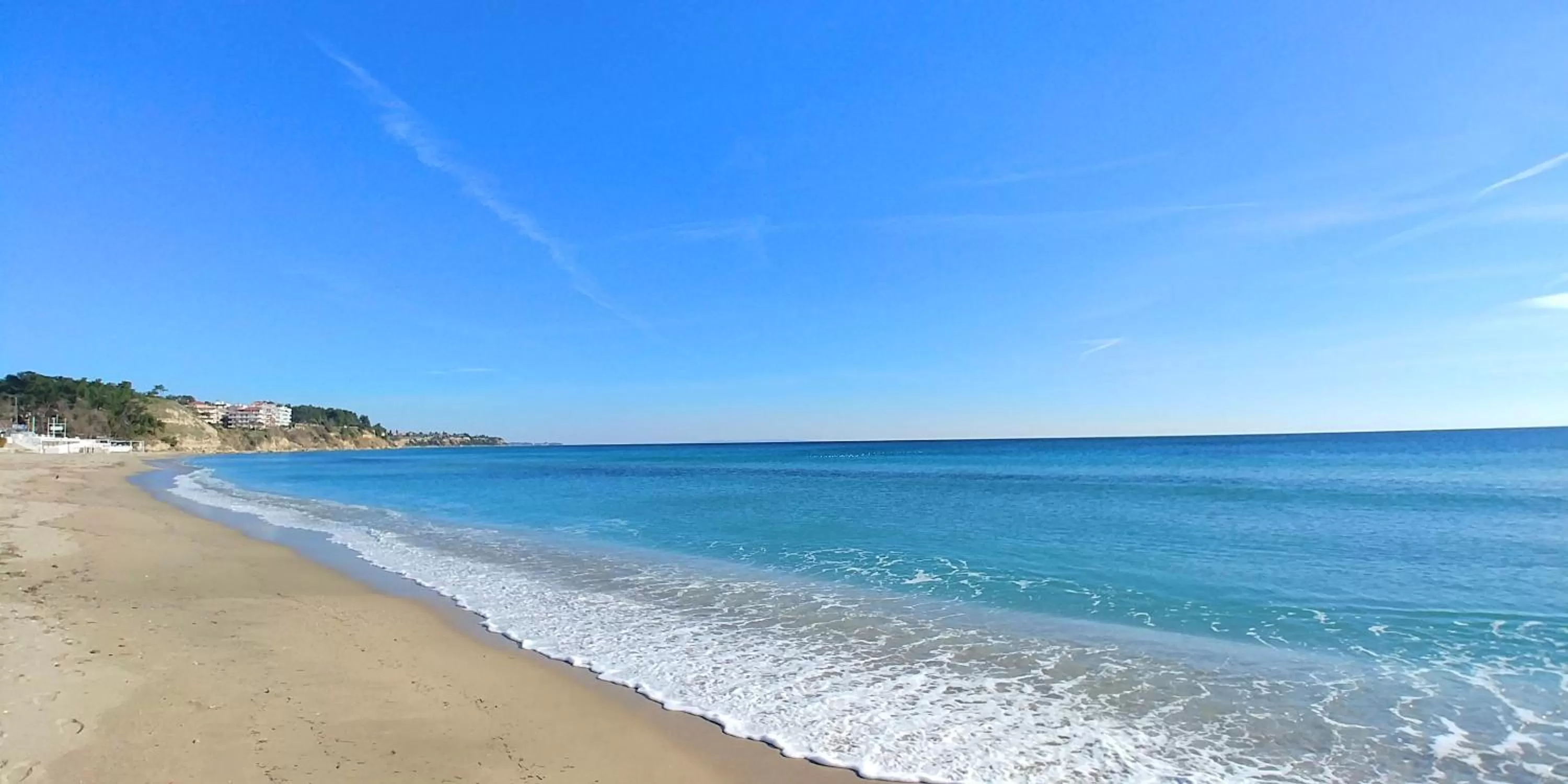 Beach in Sea Star Apartments Kallikratia