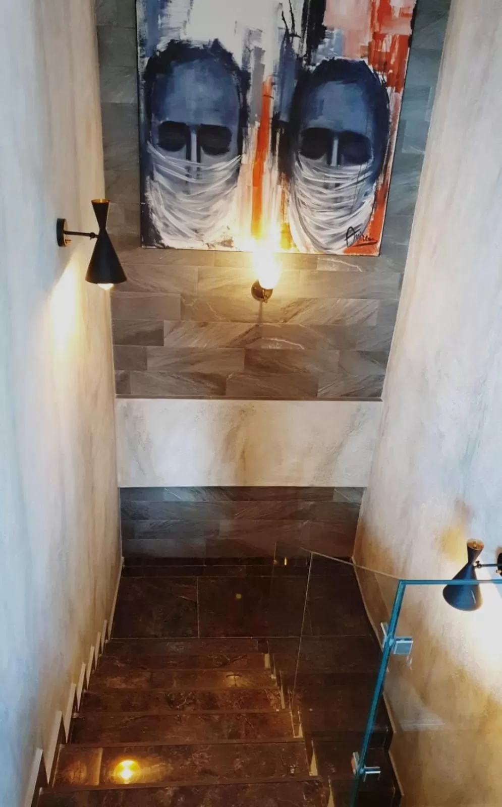 Decorative detail, Bathroom in Terrace Suites Iasi