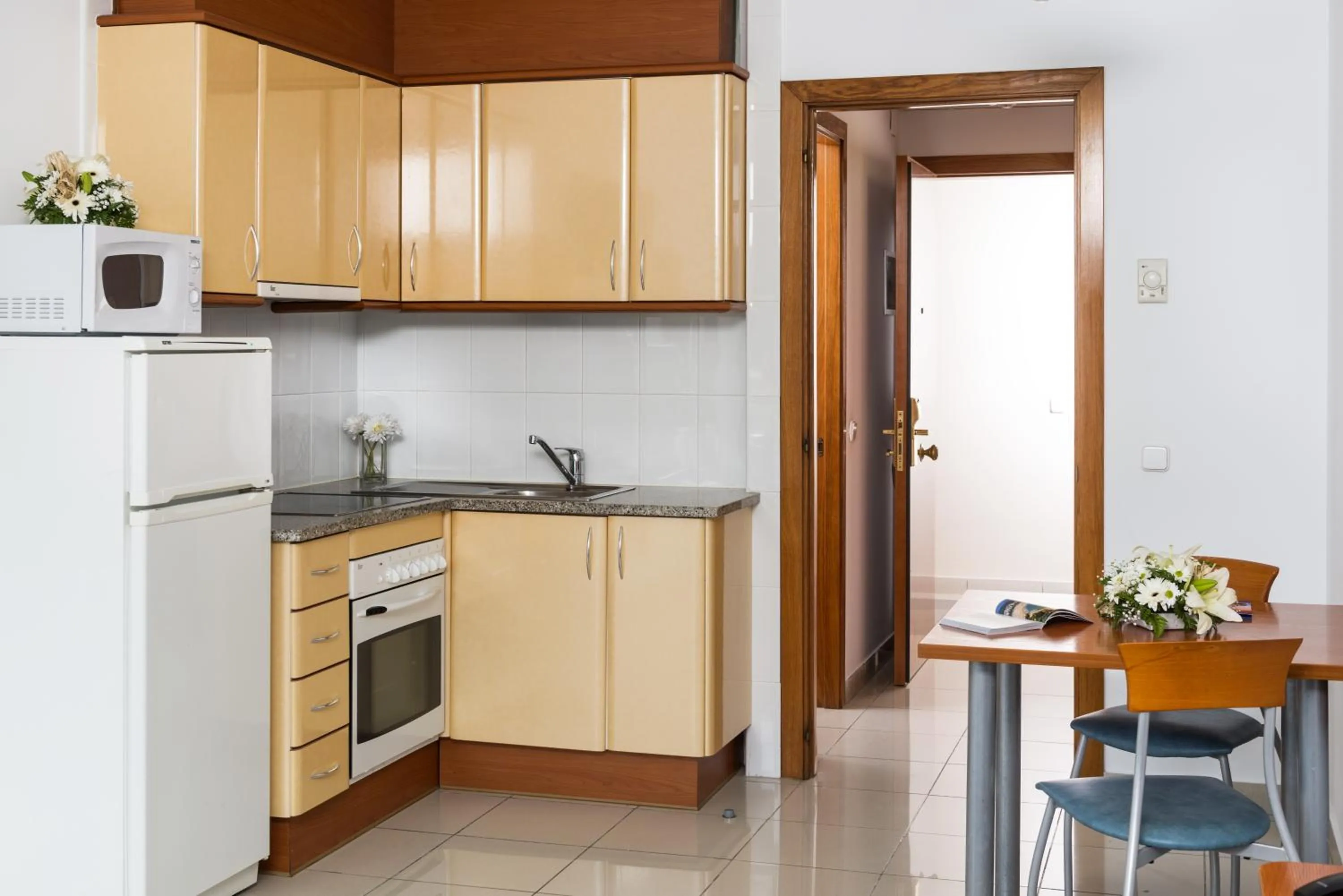 Kitchen or kitchenette in Costa Encantada Resort & Suites