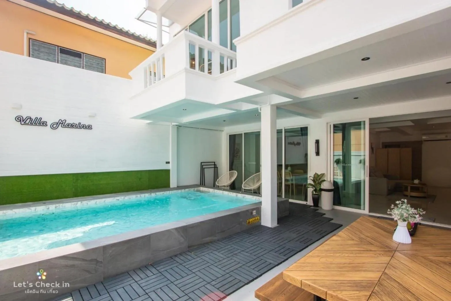 Pool view in Sun Marina Cha-Am