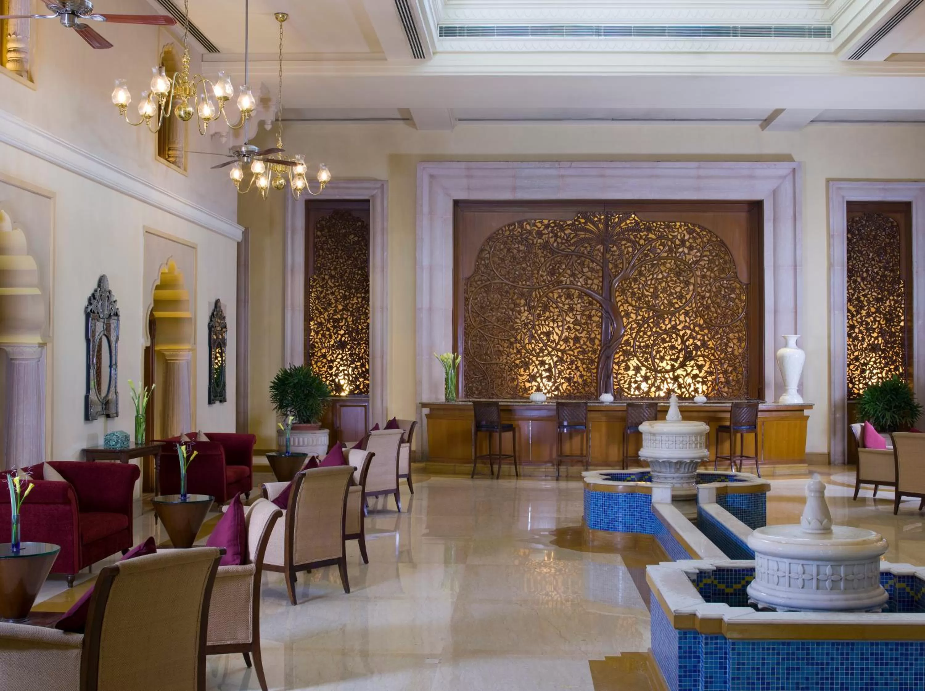 Lobby or reception in Taj Hari Mahal Jodhpur