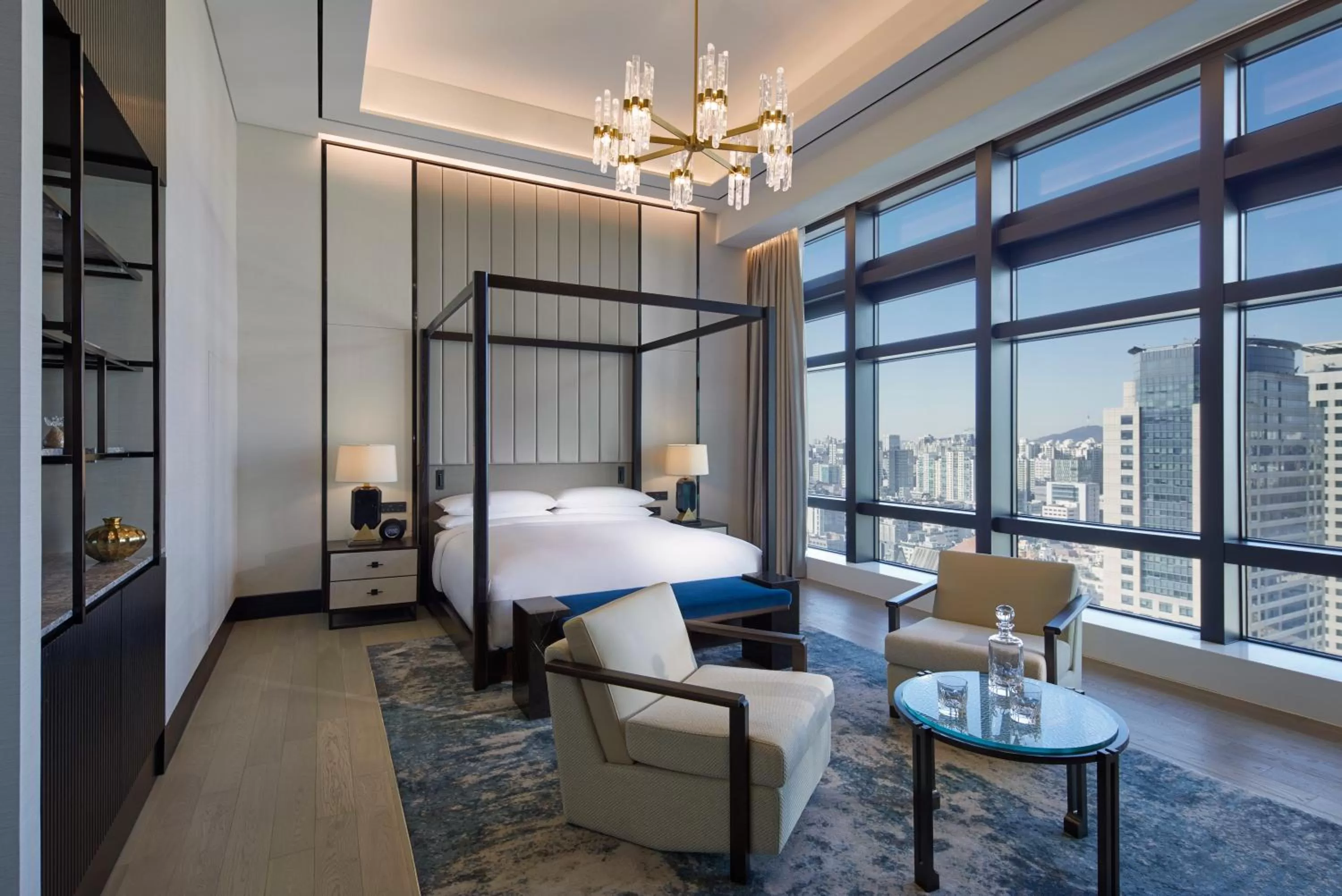 Bedroom, Bed in Grand InterContinental Seoul Parnas by IHG