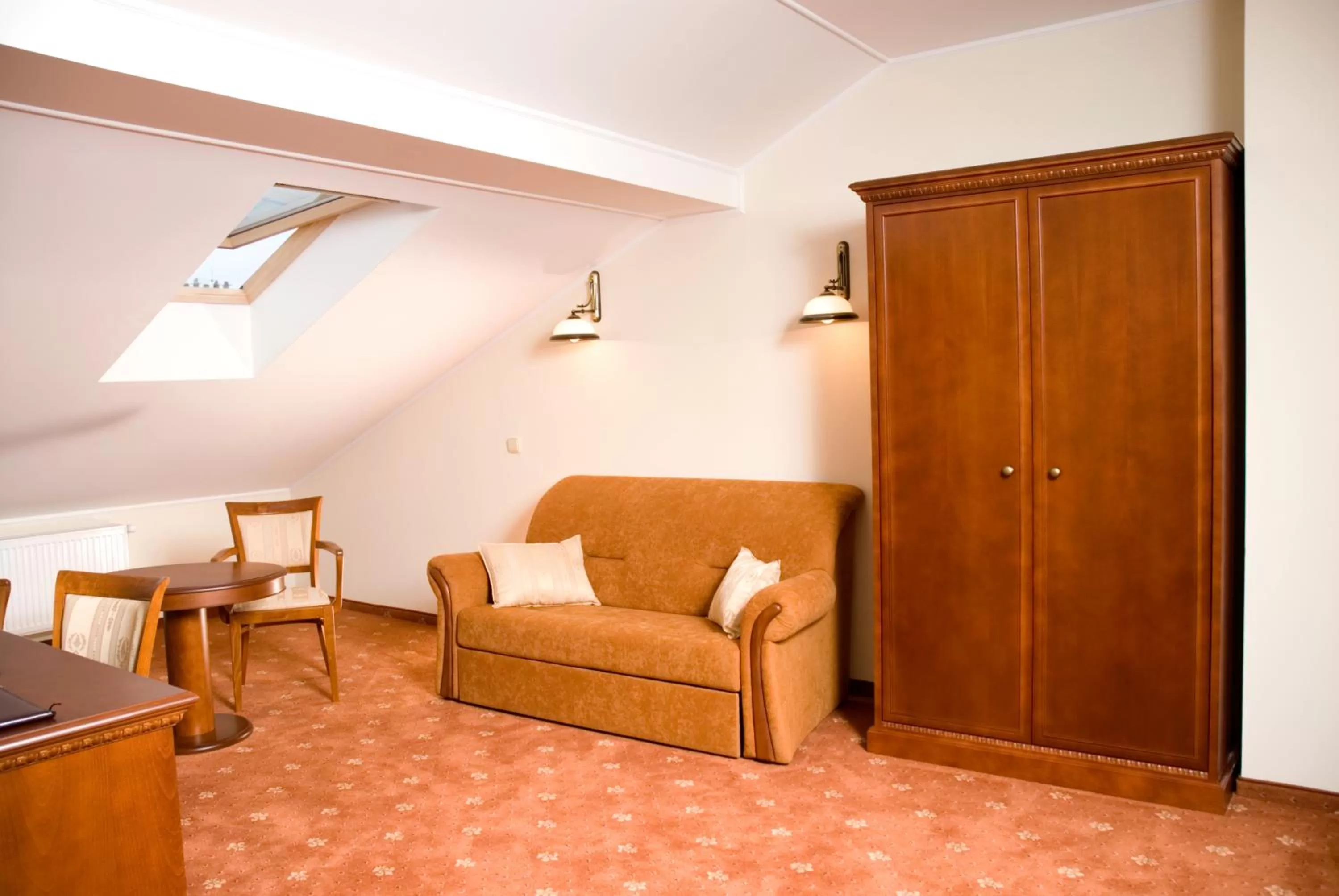 Seating area in Arkada Hotel Praha