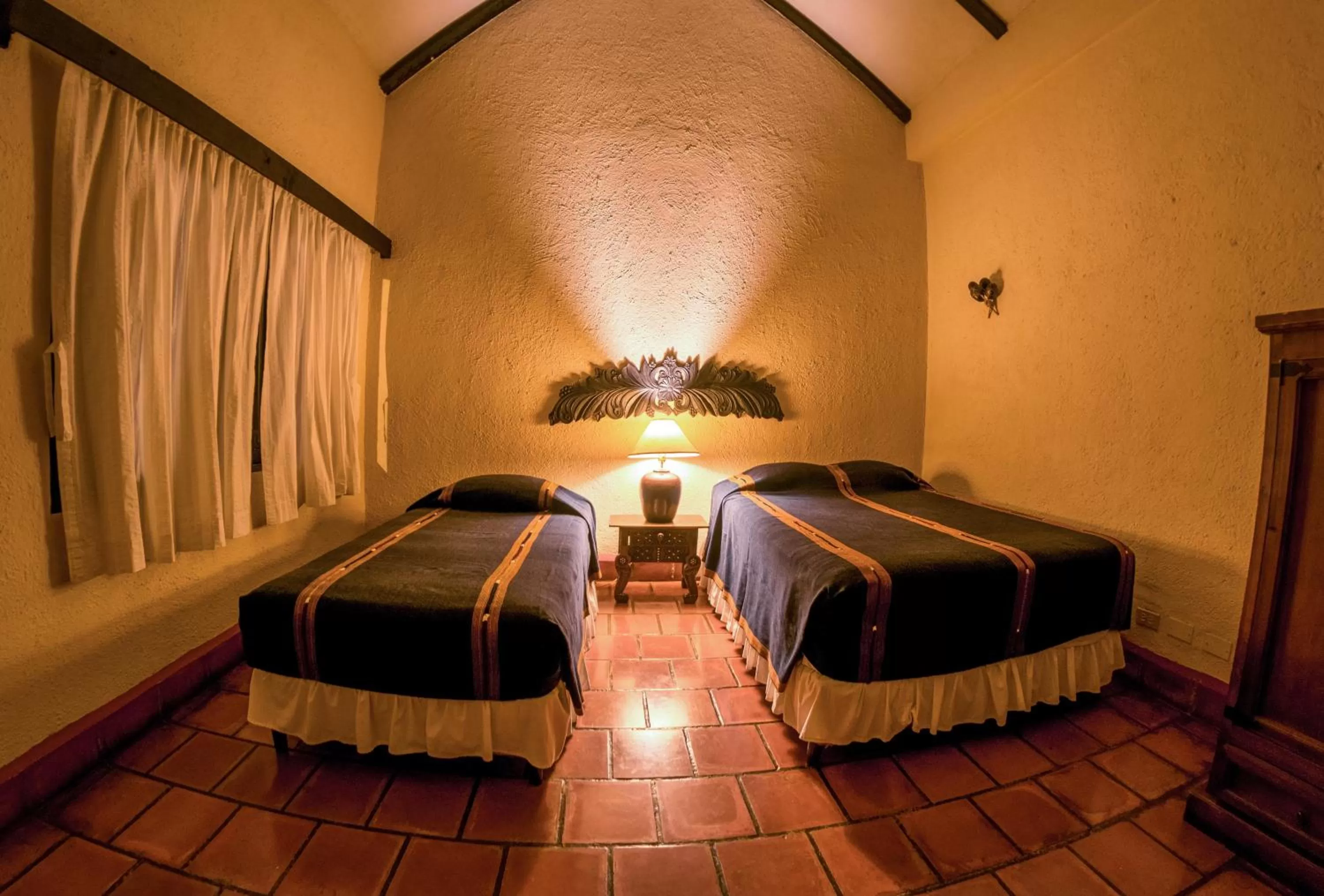 Bed in Hotel Toliman