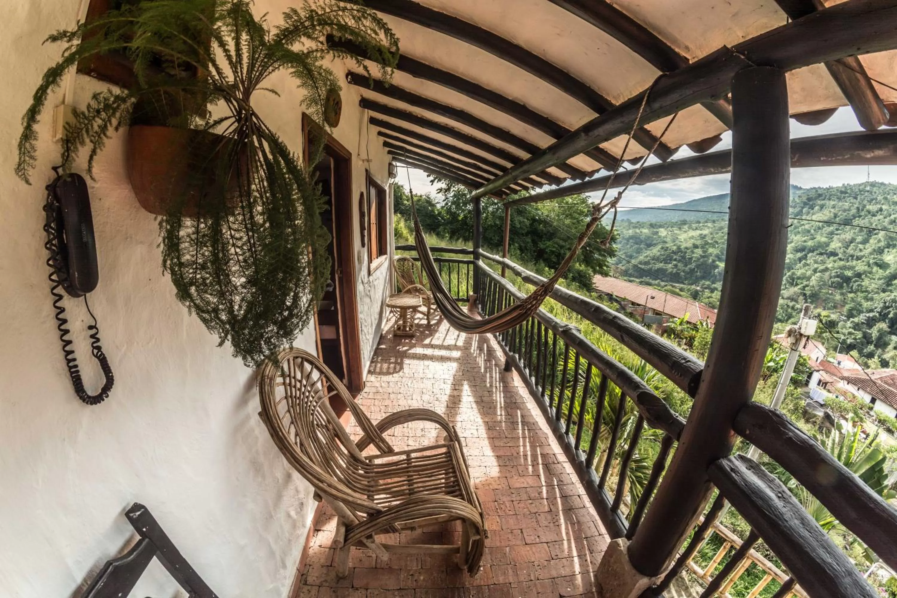 Mountain view in Hotel Terrazas de la Candelaria