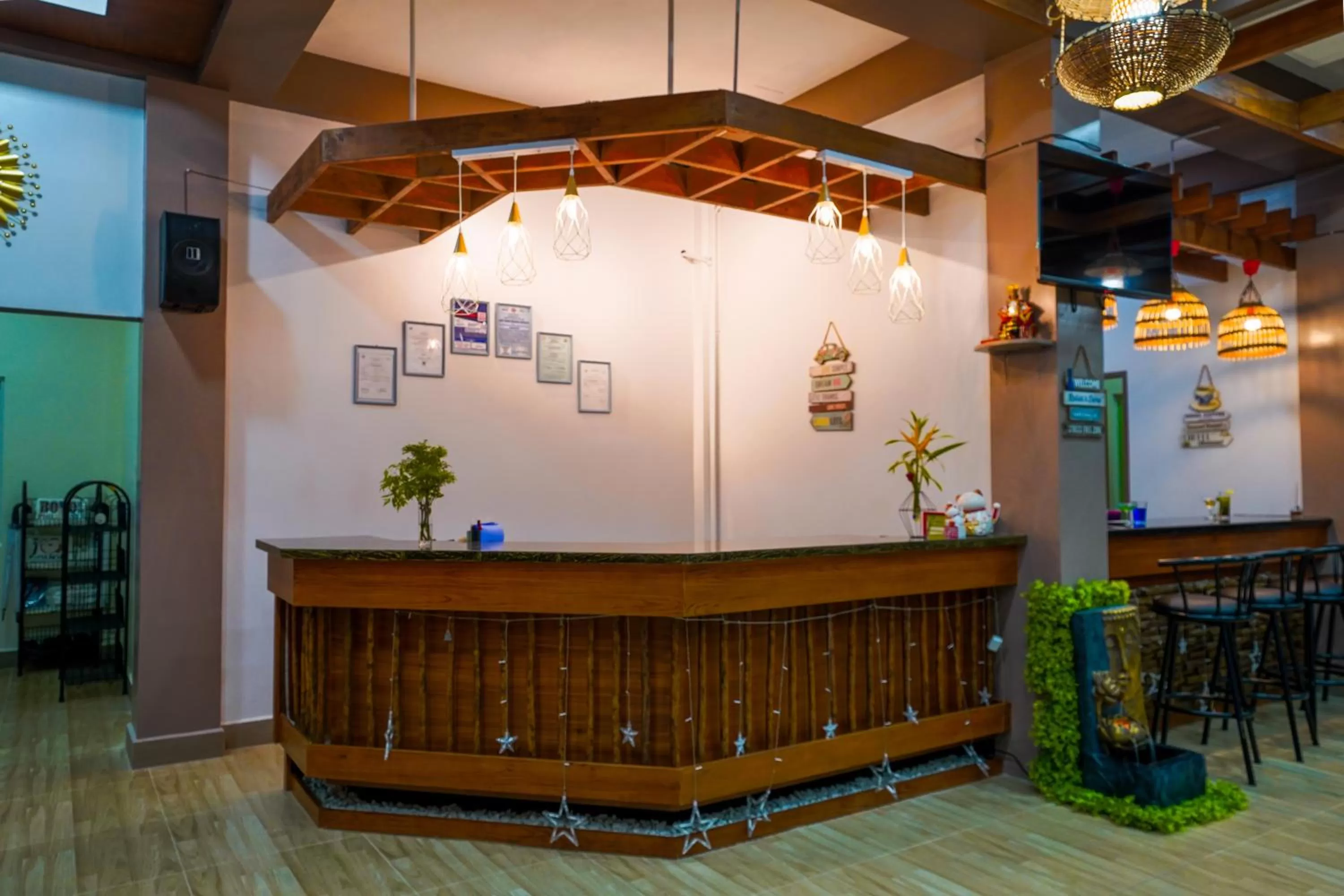 Lobby or reception in MS Mountain Cabin