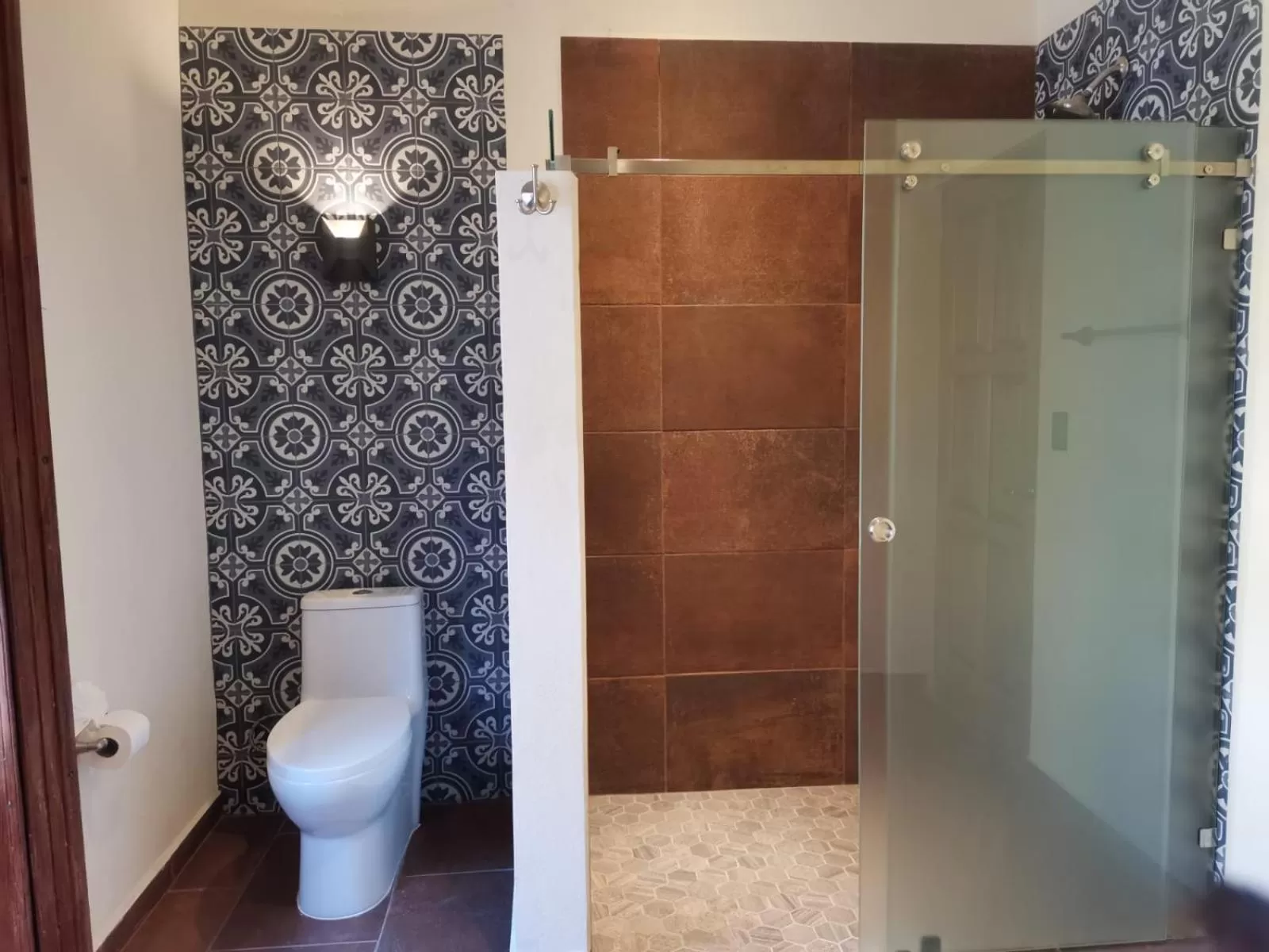 Bathroom in Hotel La Notaría