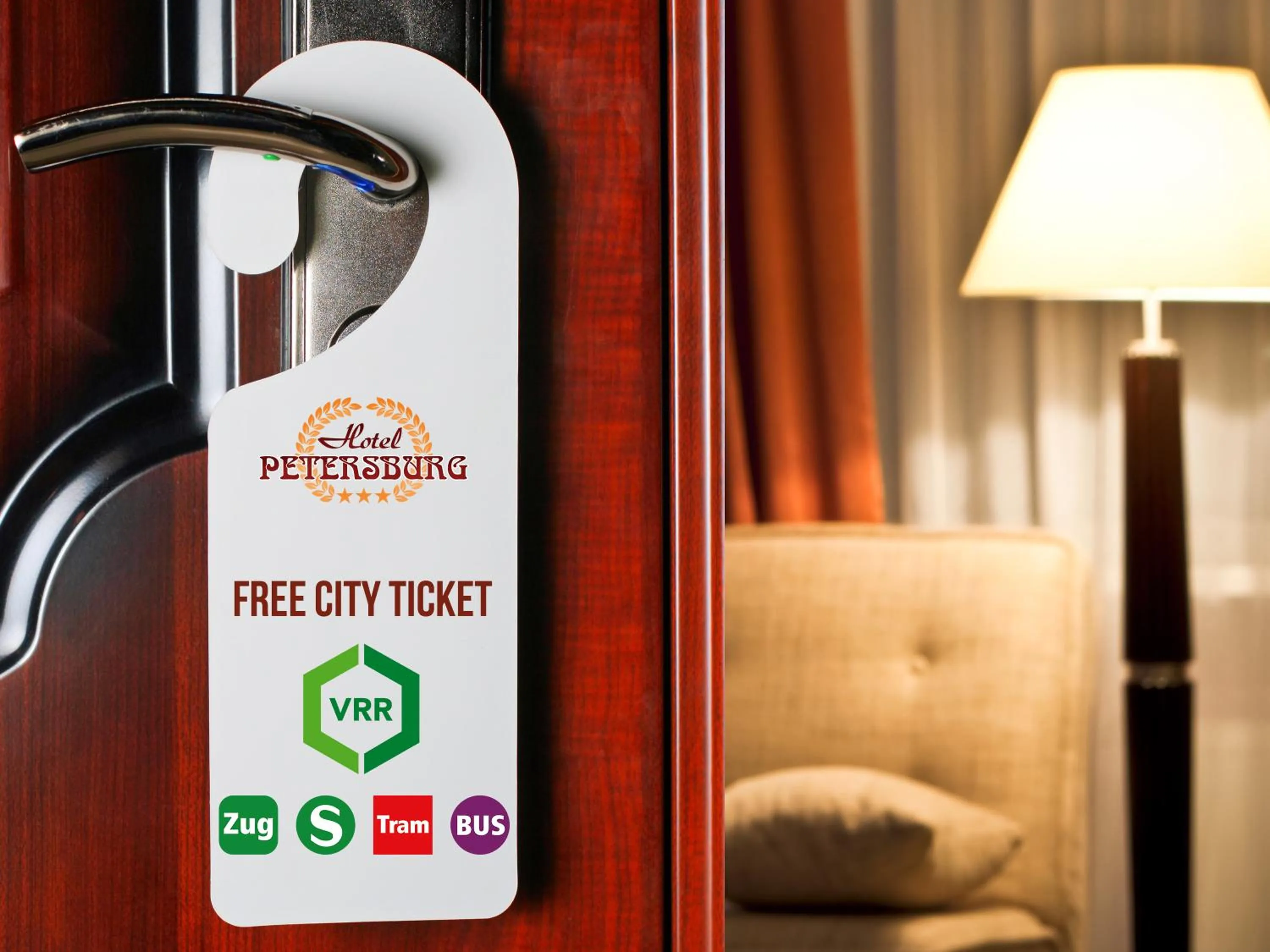 Property logo or sign in Hotel Petersburg Superior