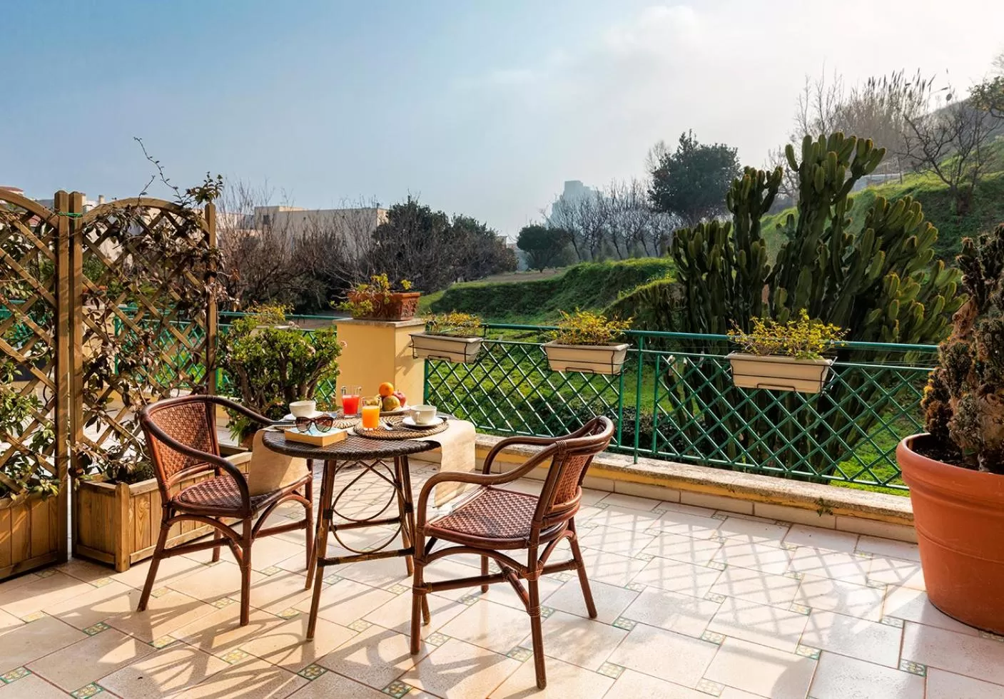 Balcony/Terrace in B&B Marcantonio - Ischia Ponte