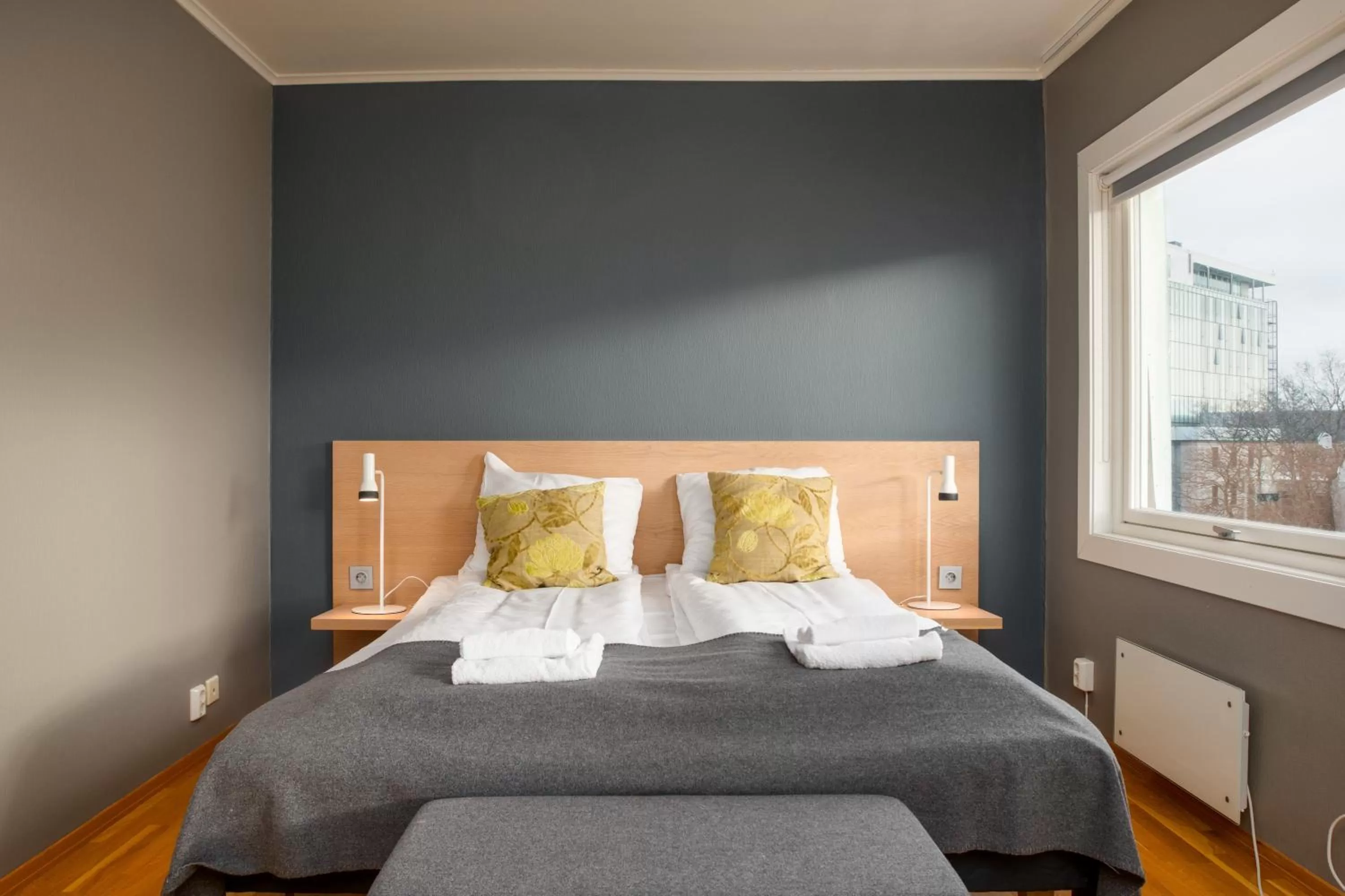 Bed in Fast Hotel Svolvær