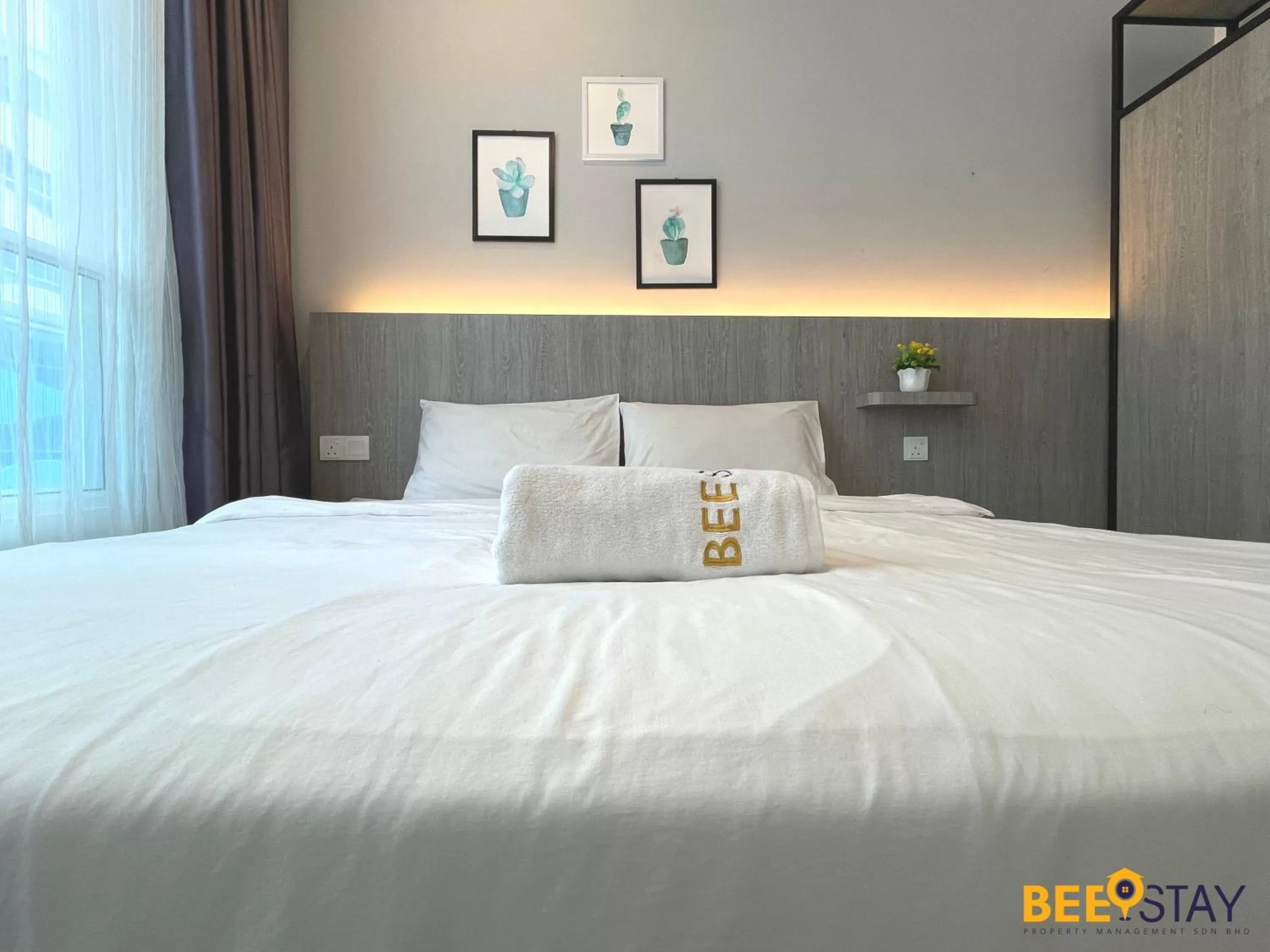 Bed in The Wave Suites Melaka by BEESTAY