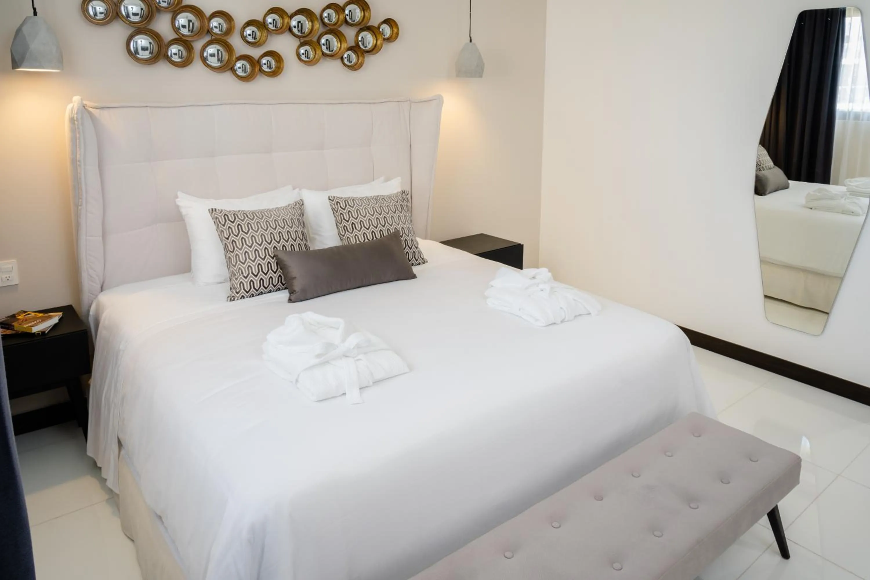 Bedroom, Bed in Serenity Hotel Boutique By Alsol
