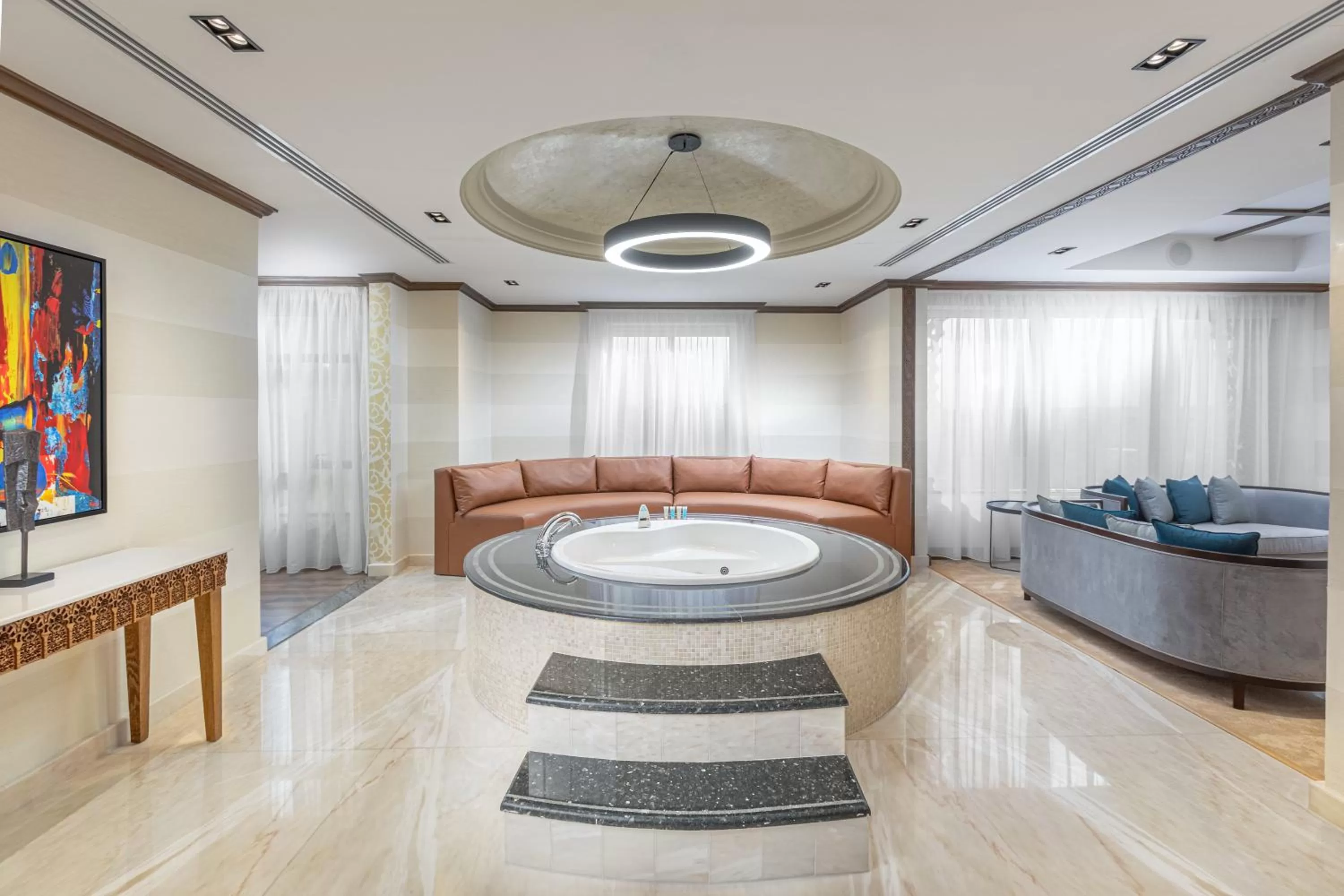 Living room in Madareem Hotel