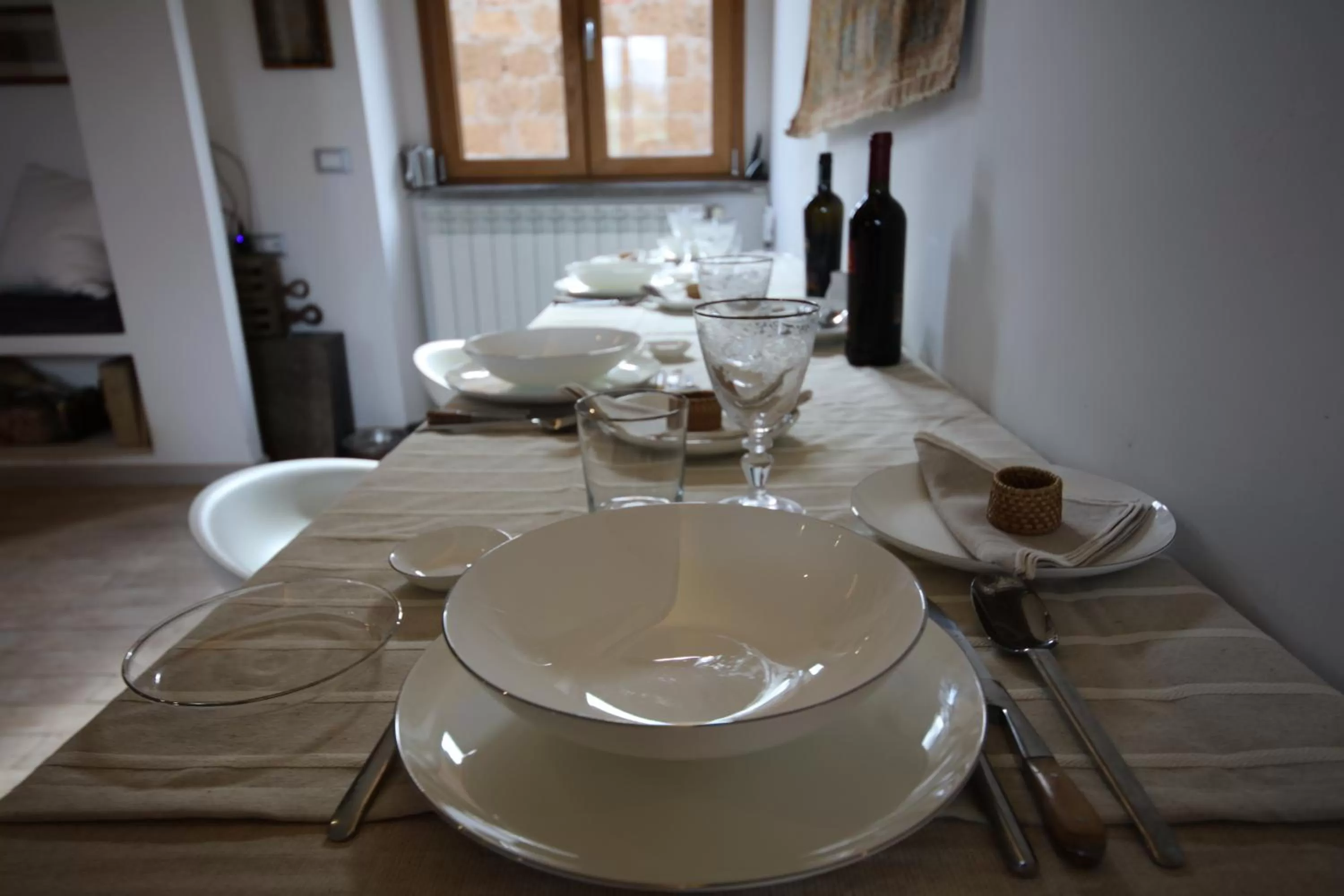 Dining area, Restaurant/Places to Eat in Nerone's - Sutri Bed & Dinner