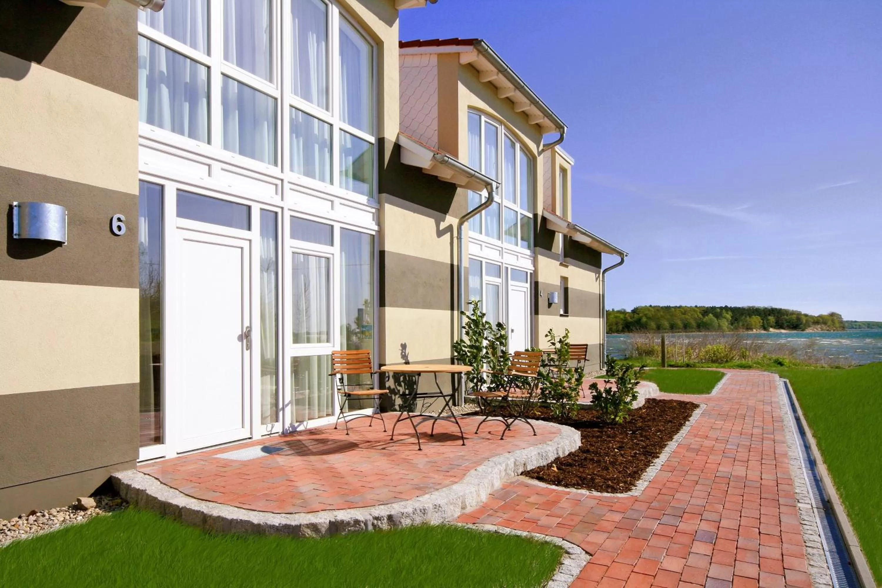 Patio in Hotel Nautilus