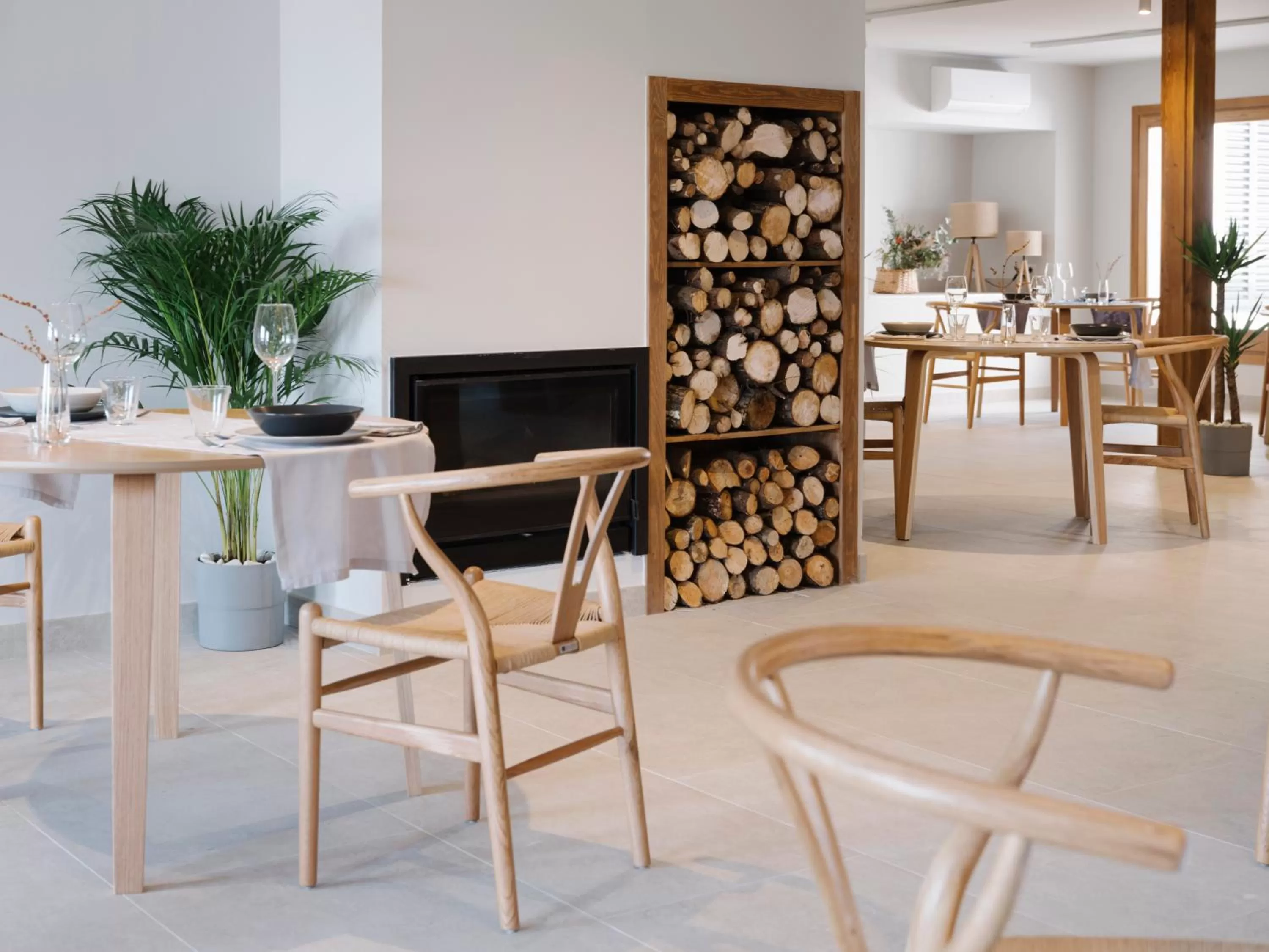 Dining area in Hotel Nafarrola - Gastronomy & Wine