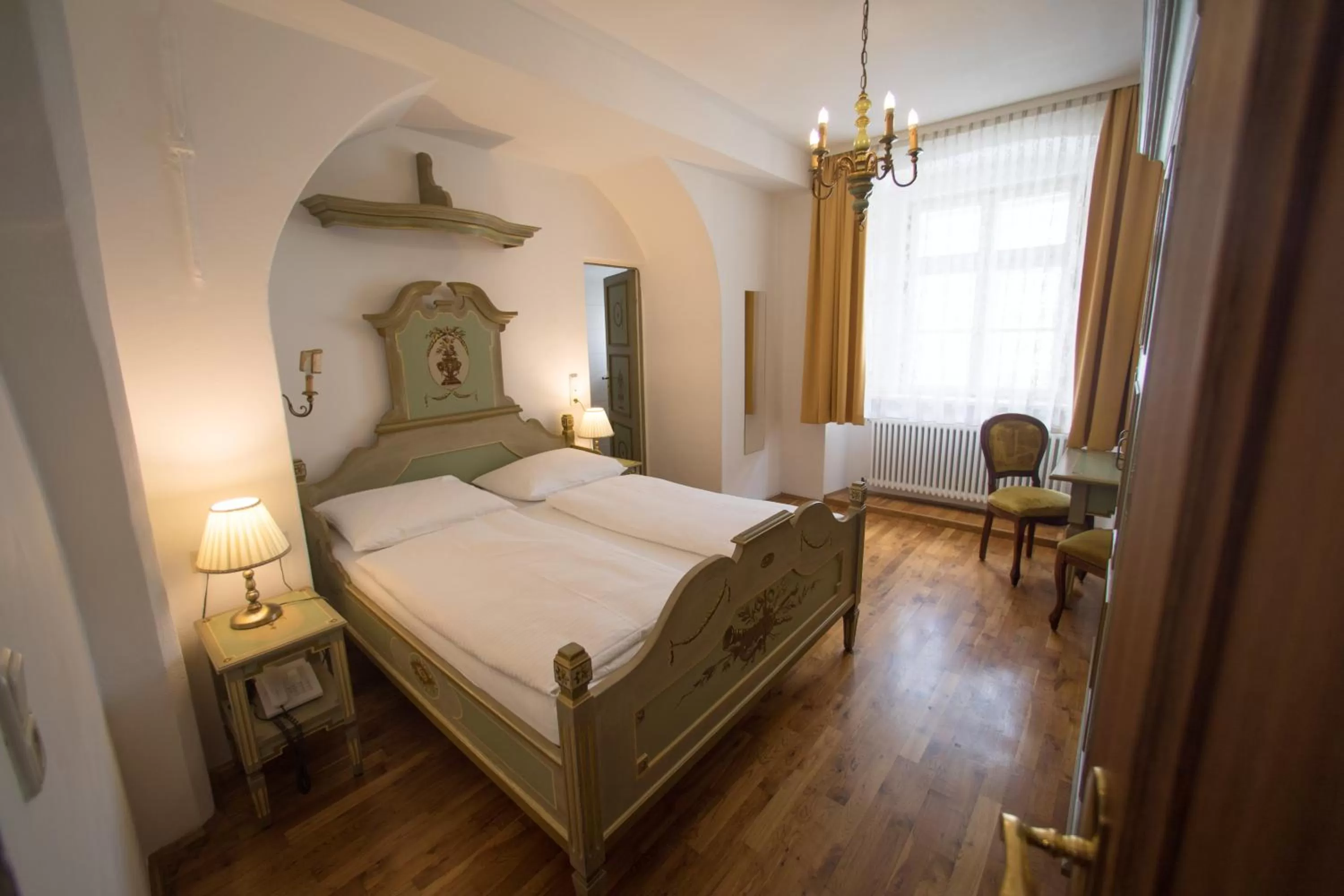 Bed in Hotel Wilder Mann