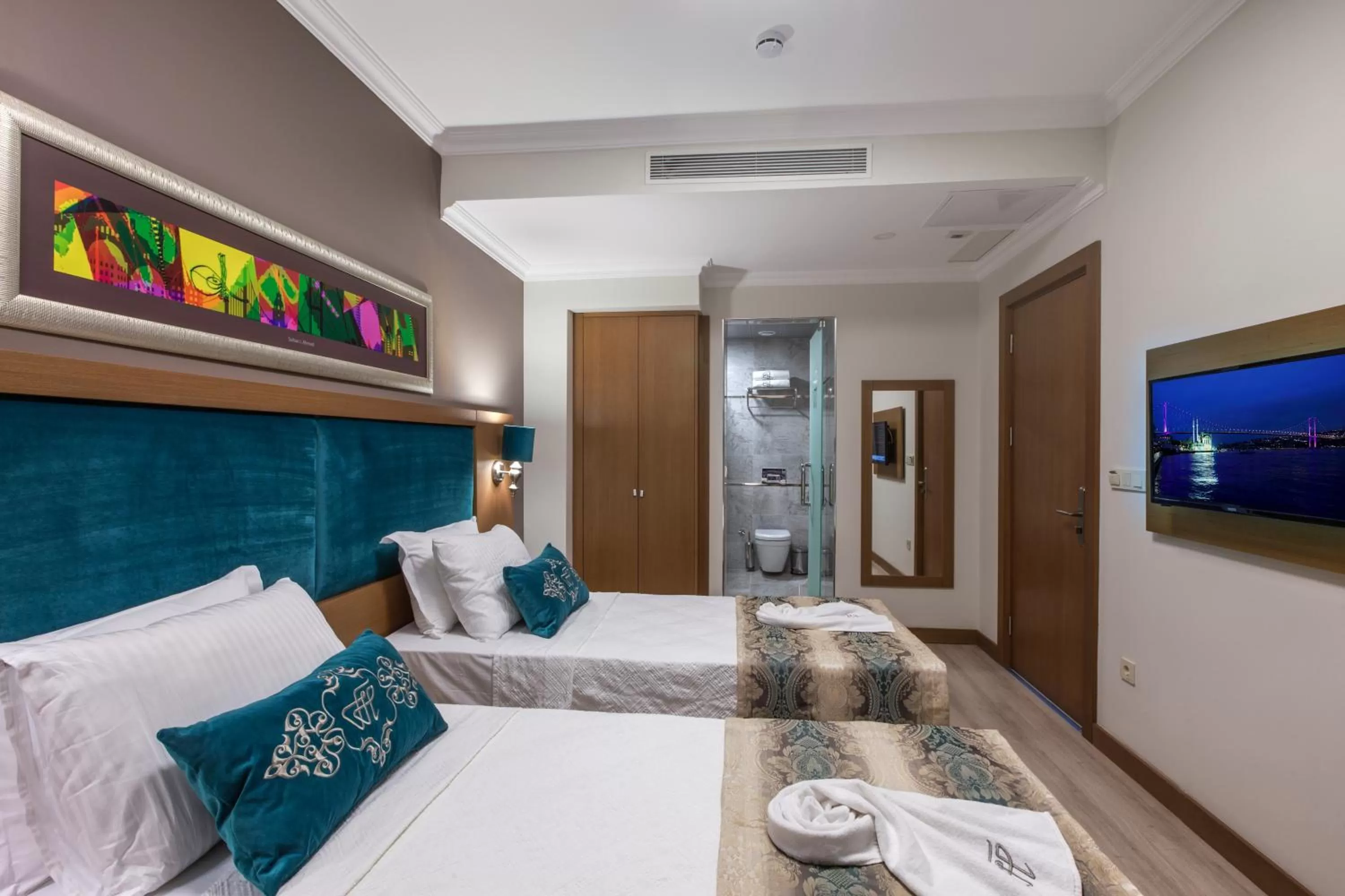 Bed in Ferman Hilal Hotel-Special Category