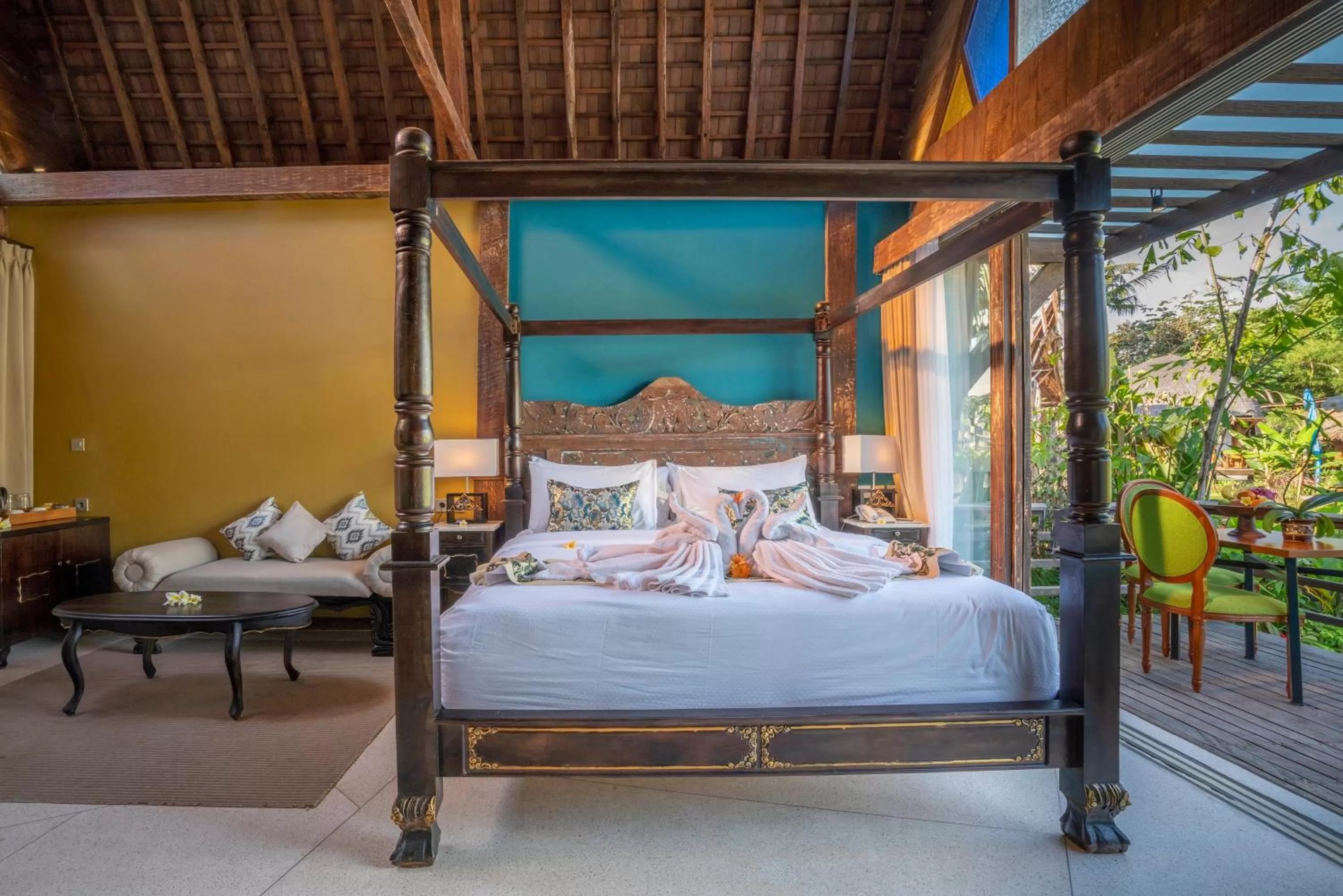 Bed in Menzel Ubud