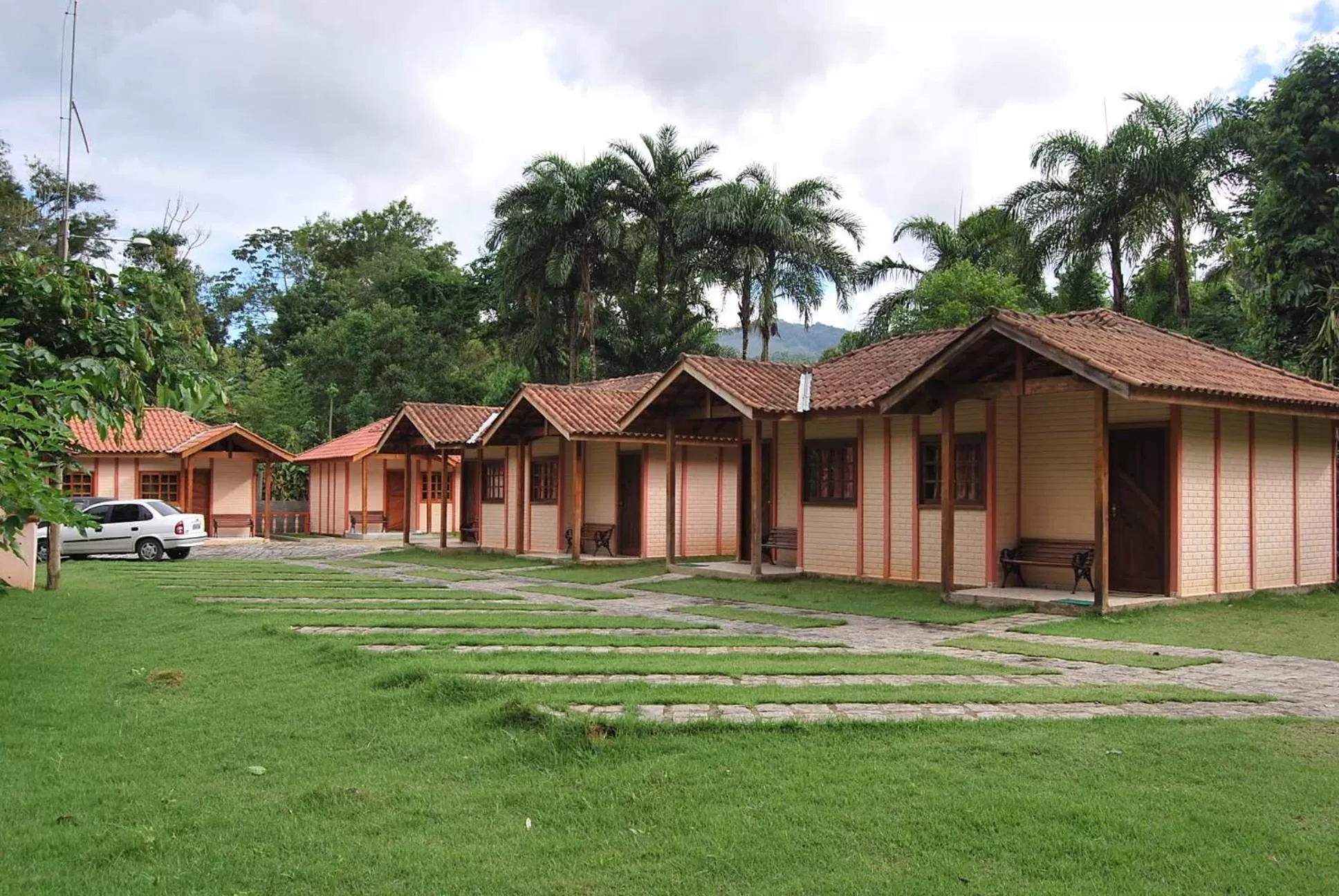Property building in Pousada Canto do Curió Paraty