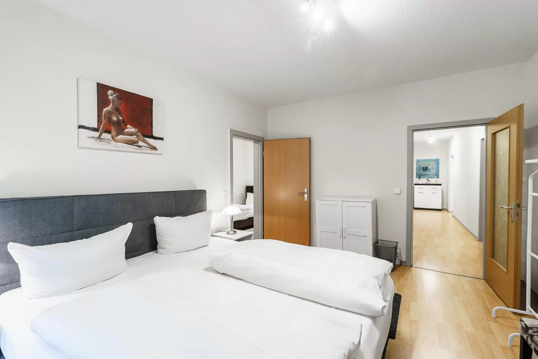 Bed in Aparthotel Münzgasse An der Frauenkirche