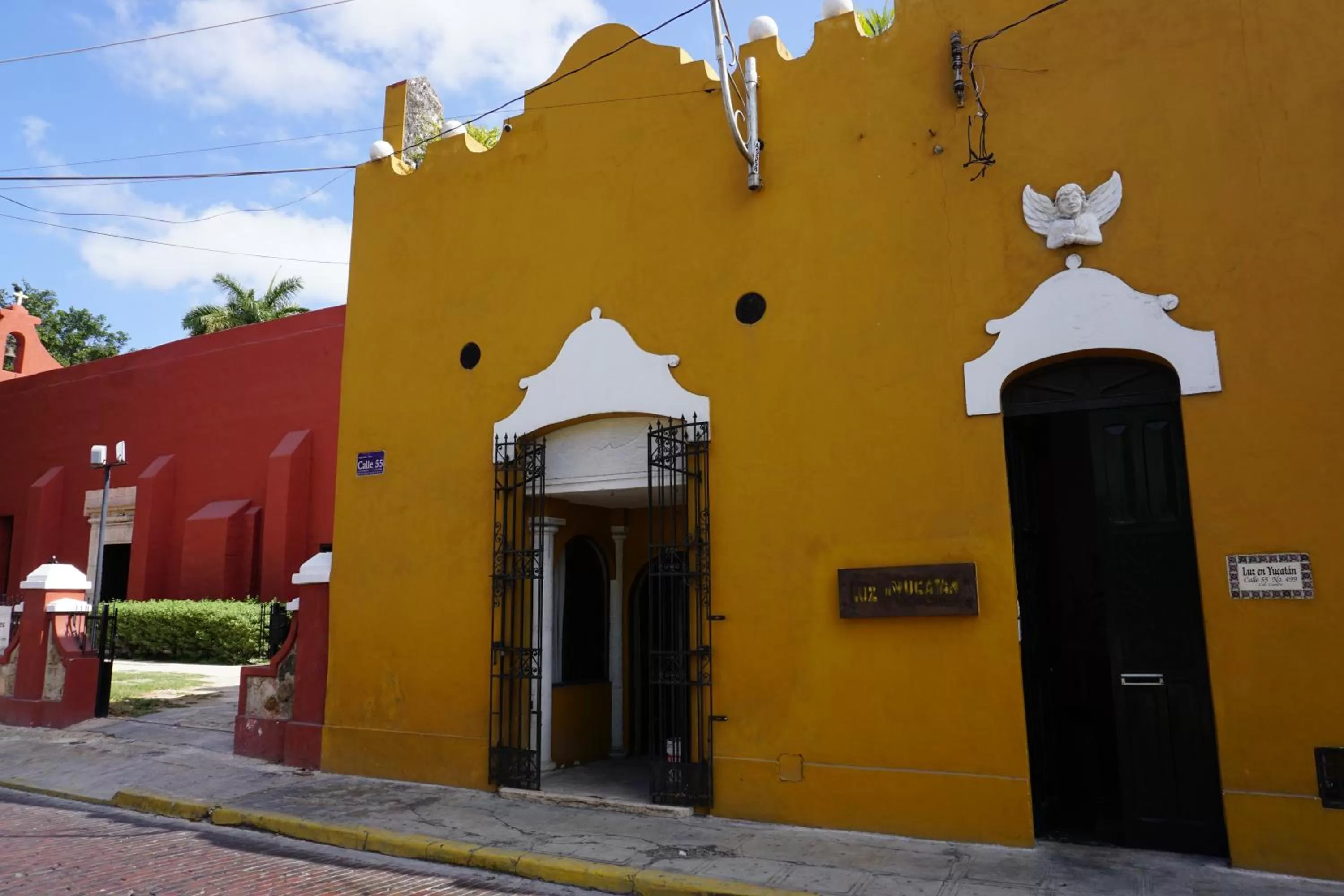 Facade/entrance in Hotel Luz en Yucatan