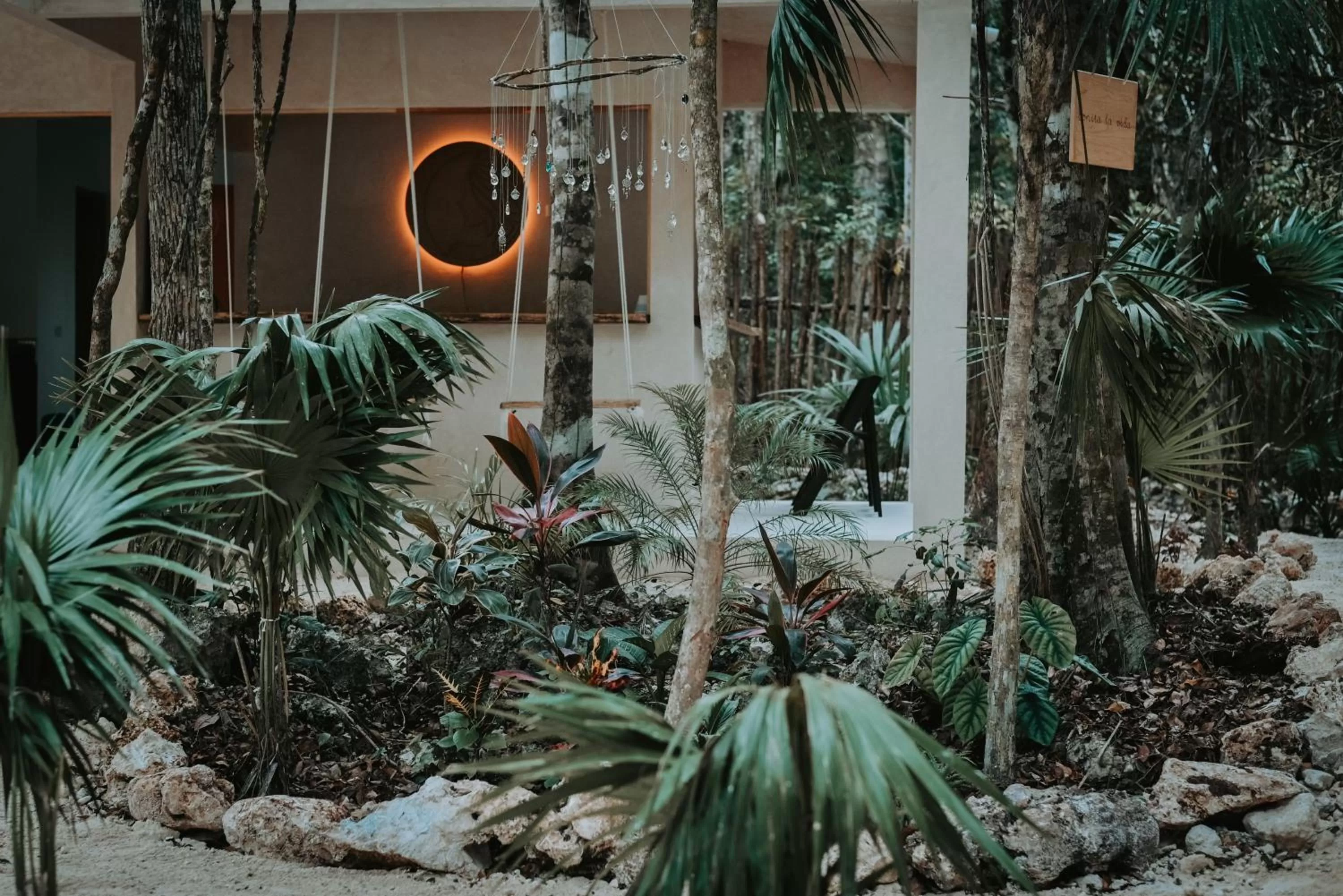 Lounge or bar, Property Building in Lunita Jungle Experience