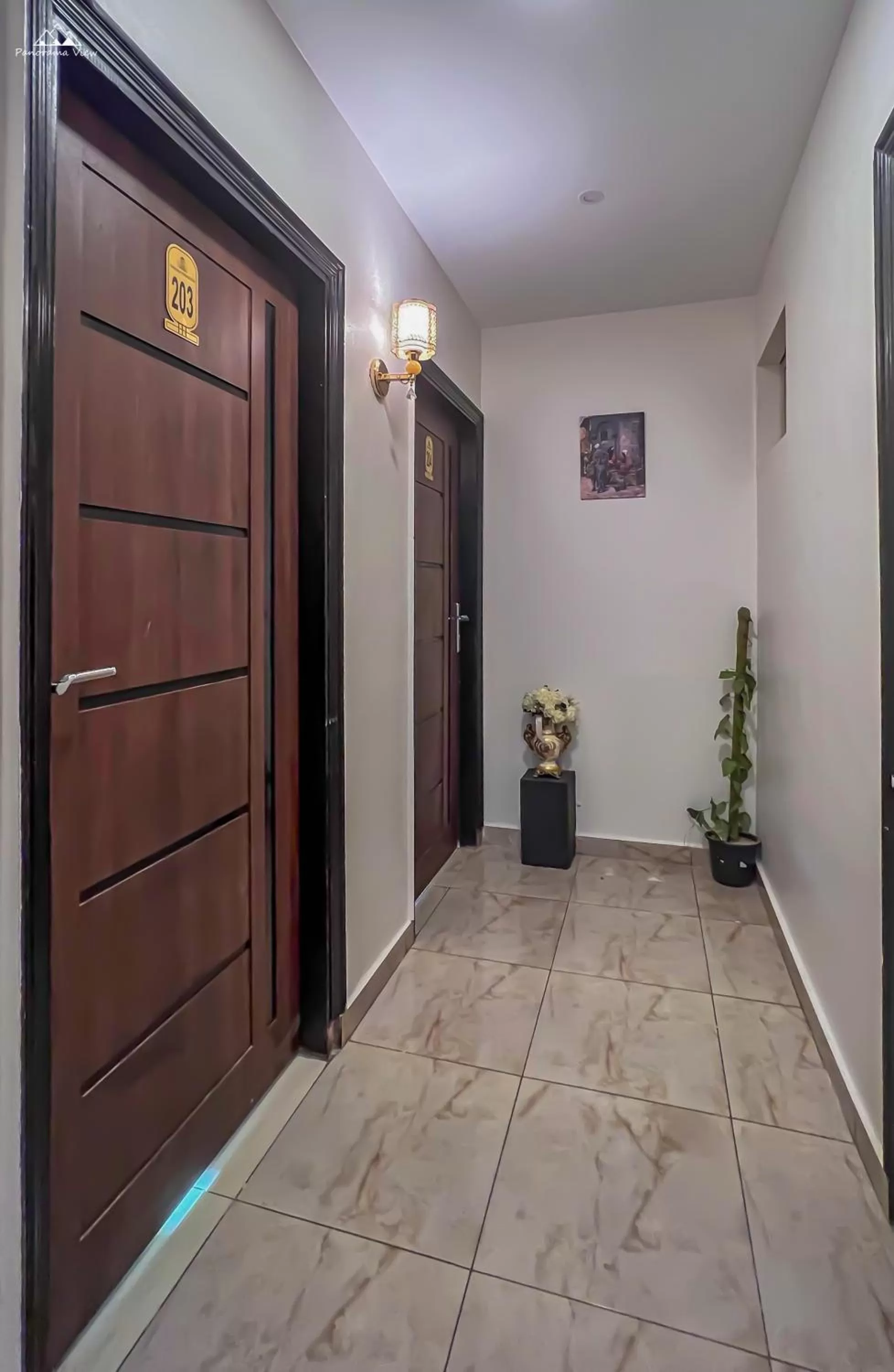 Floor plan in PANORAMA view pyramids