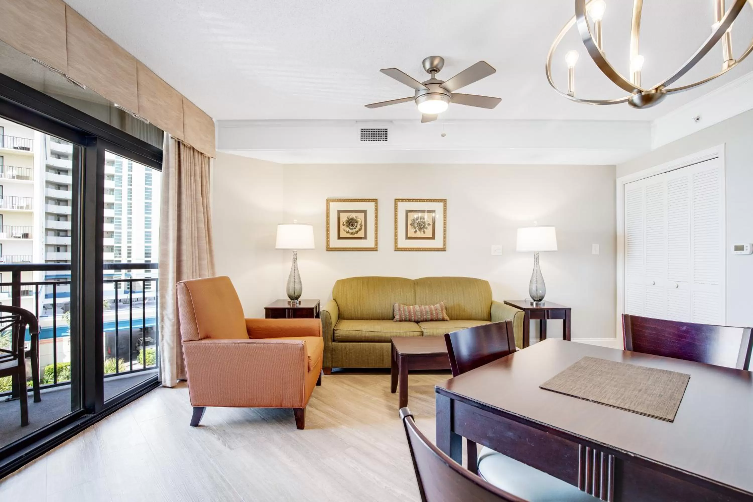 Living room in Anderson Ocean Club and Spa by Oceana Resorts