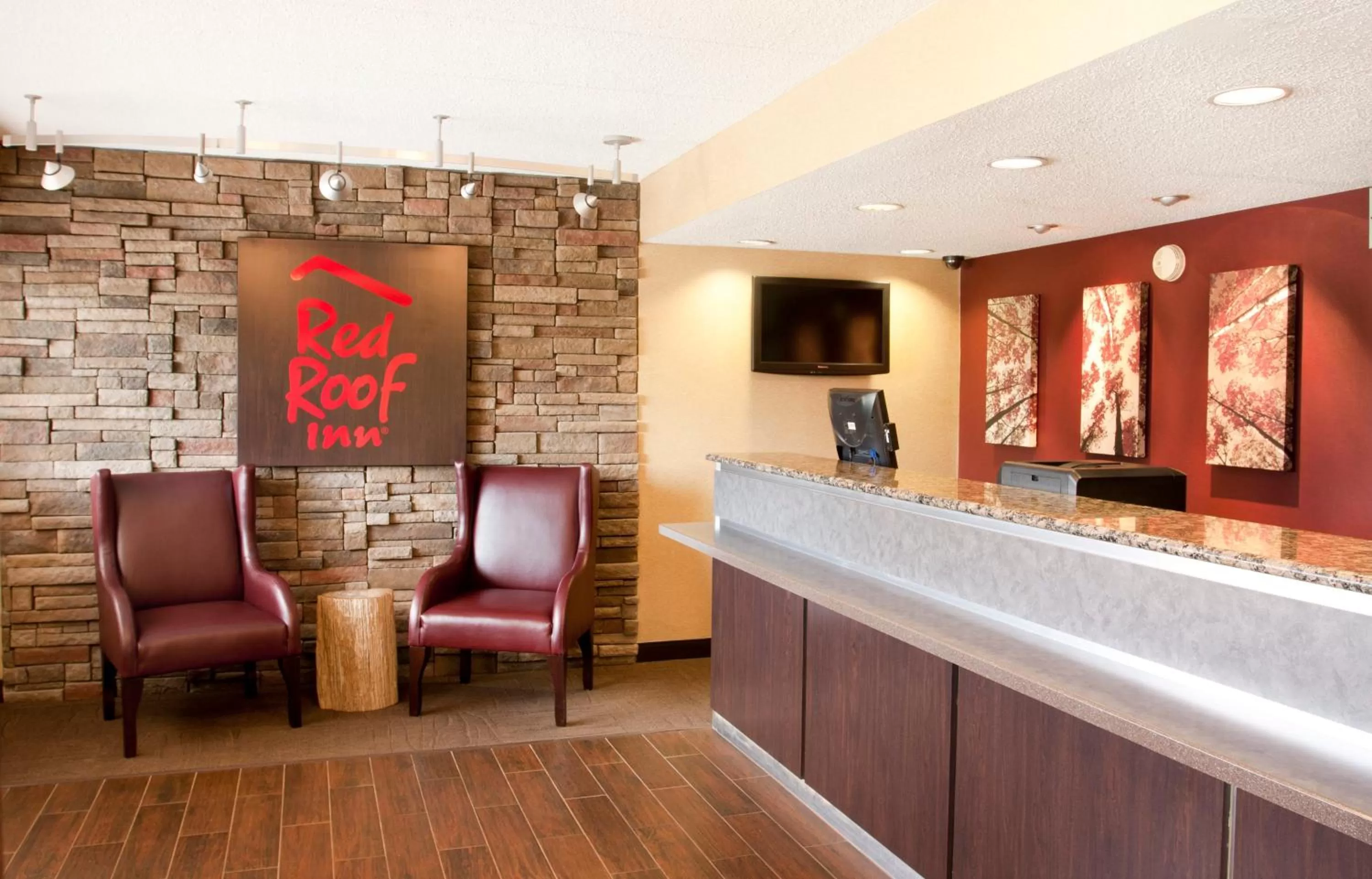 Lobby or reception in Red Roof Inn Chicago - Joliet