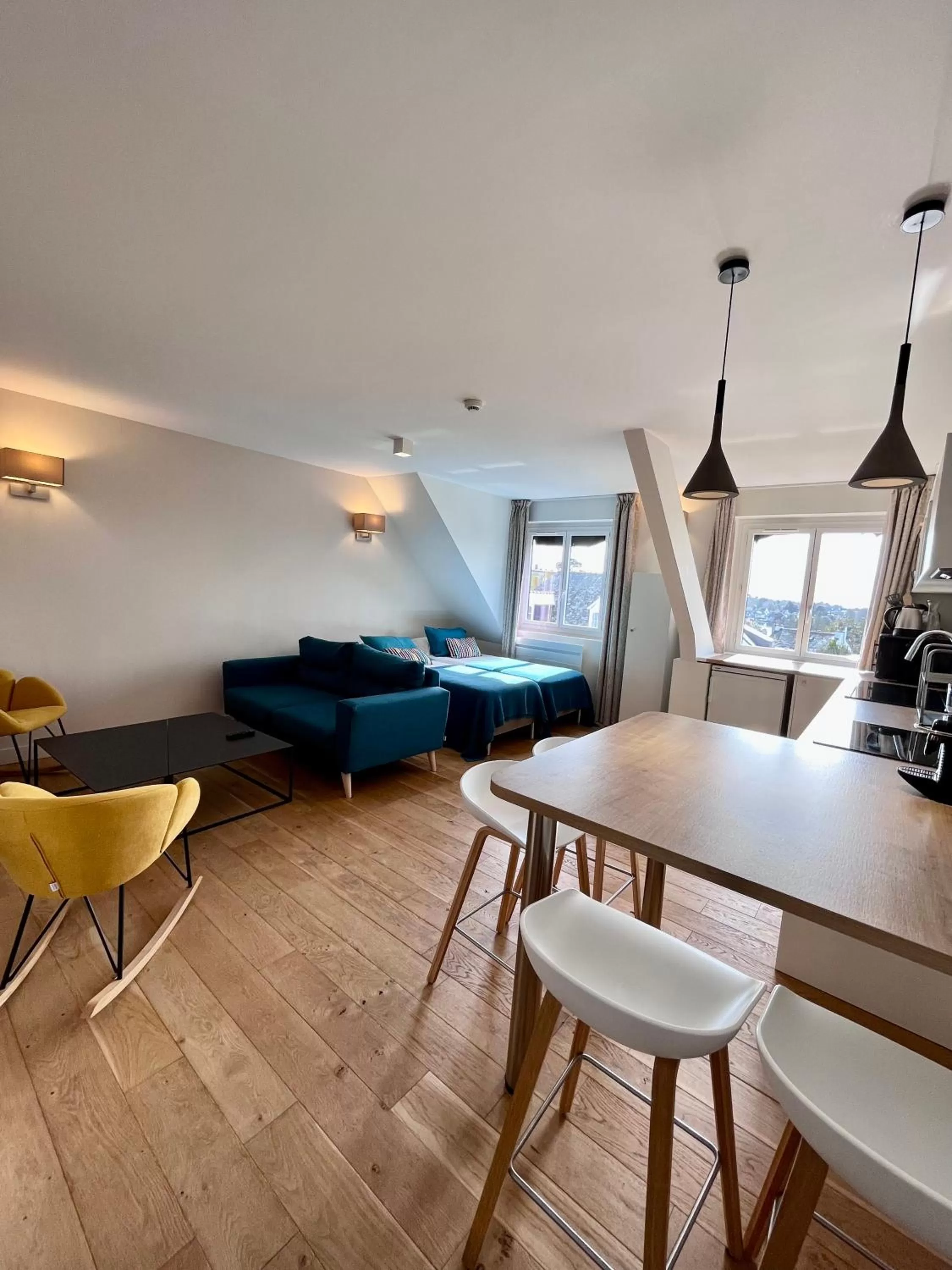 Apartment with Swimming Pool Access (2-4 Adults)  in Cit'Hotel Le Cornouaille Hotel