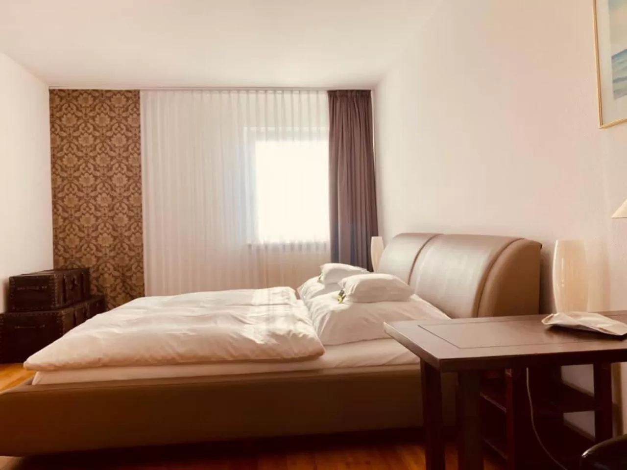 Bedroom, Bed in Wellness-& Nationalpark Hotel Schliffkopf, BWSC