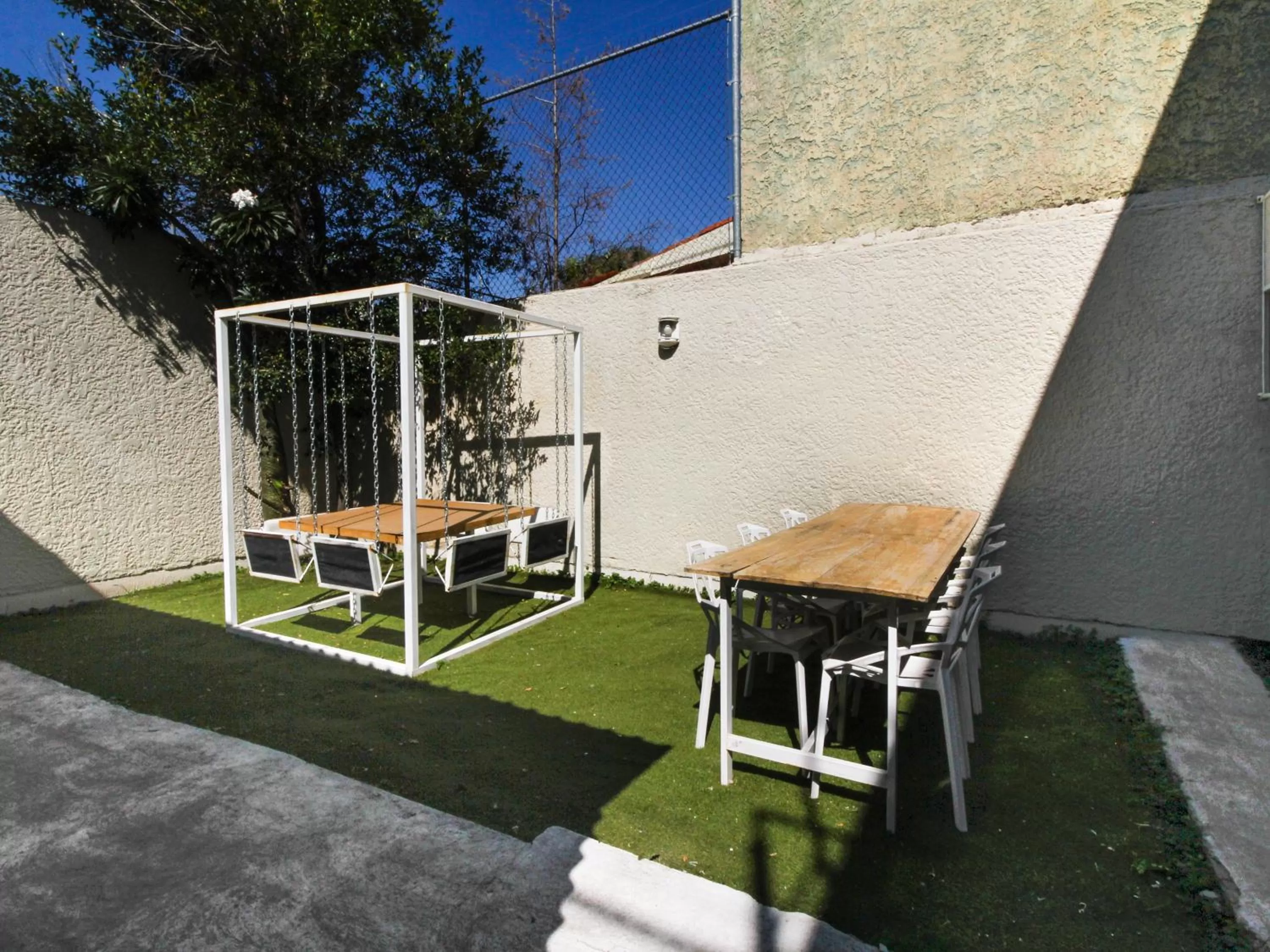 Garden in OYO Hotel Will Capsule,Expo Guadalajara