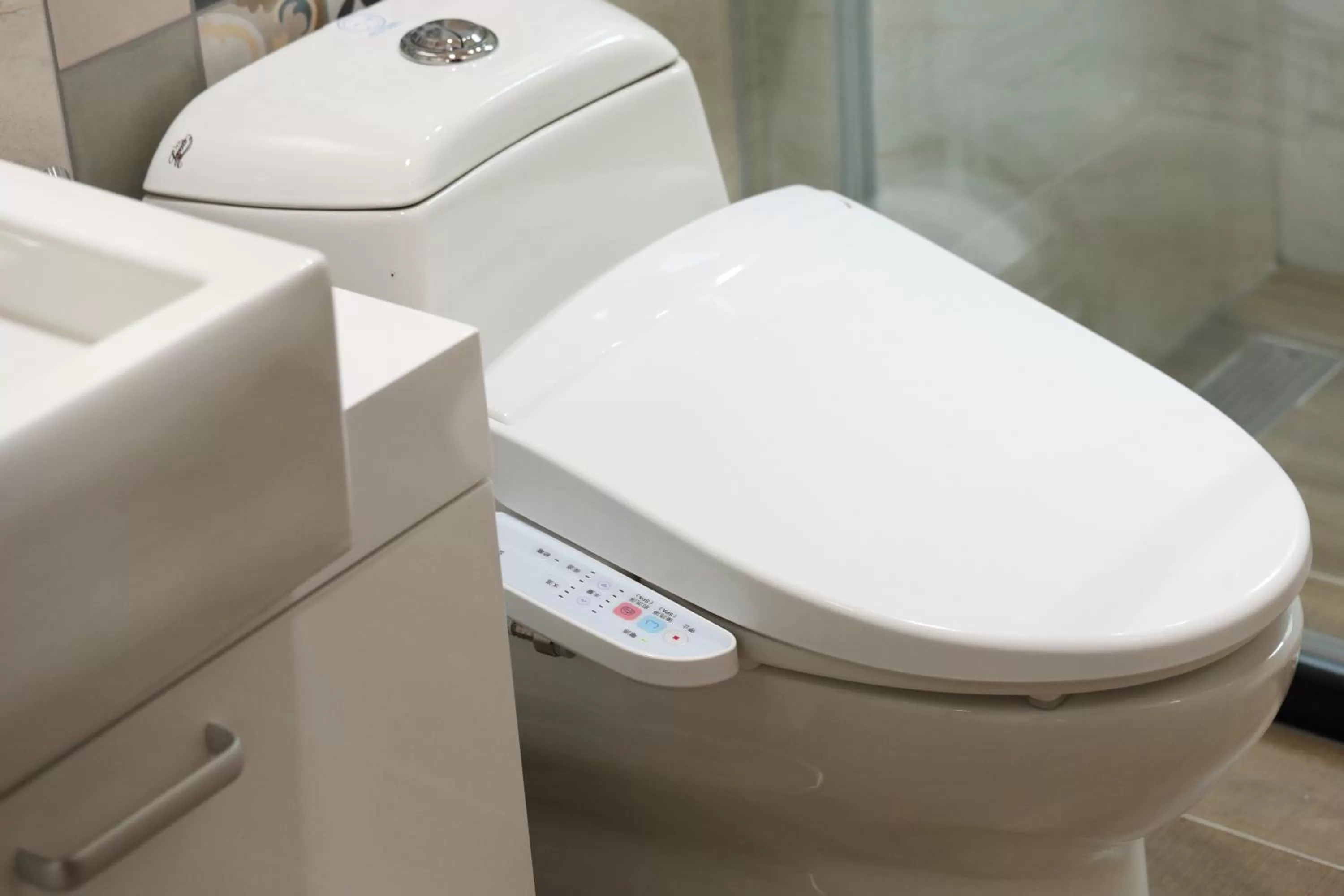 Toilet in 52 travelers home (with elevator)