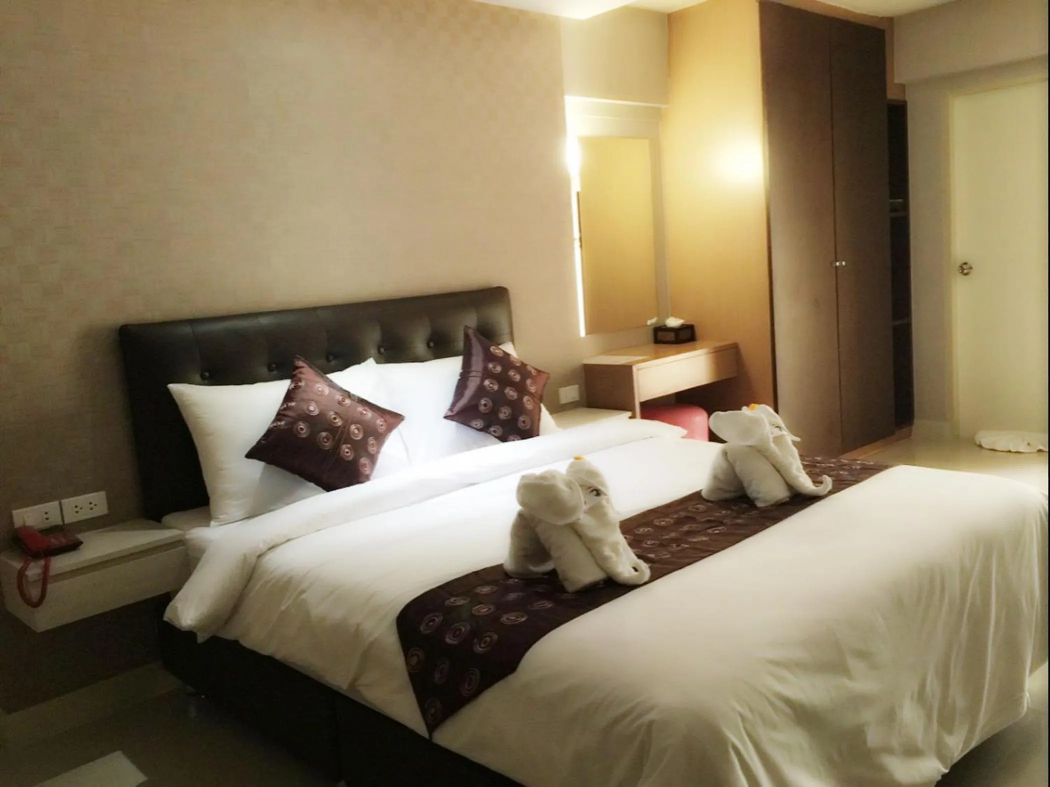 Photo of the whole room, Bed in NRC Residence