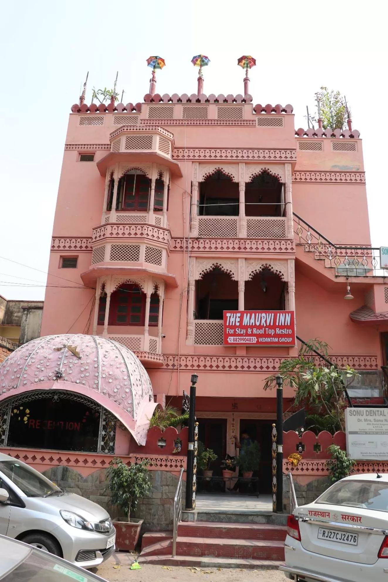 Property Building in The Maurvi Inn