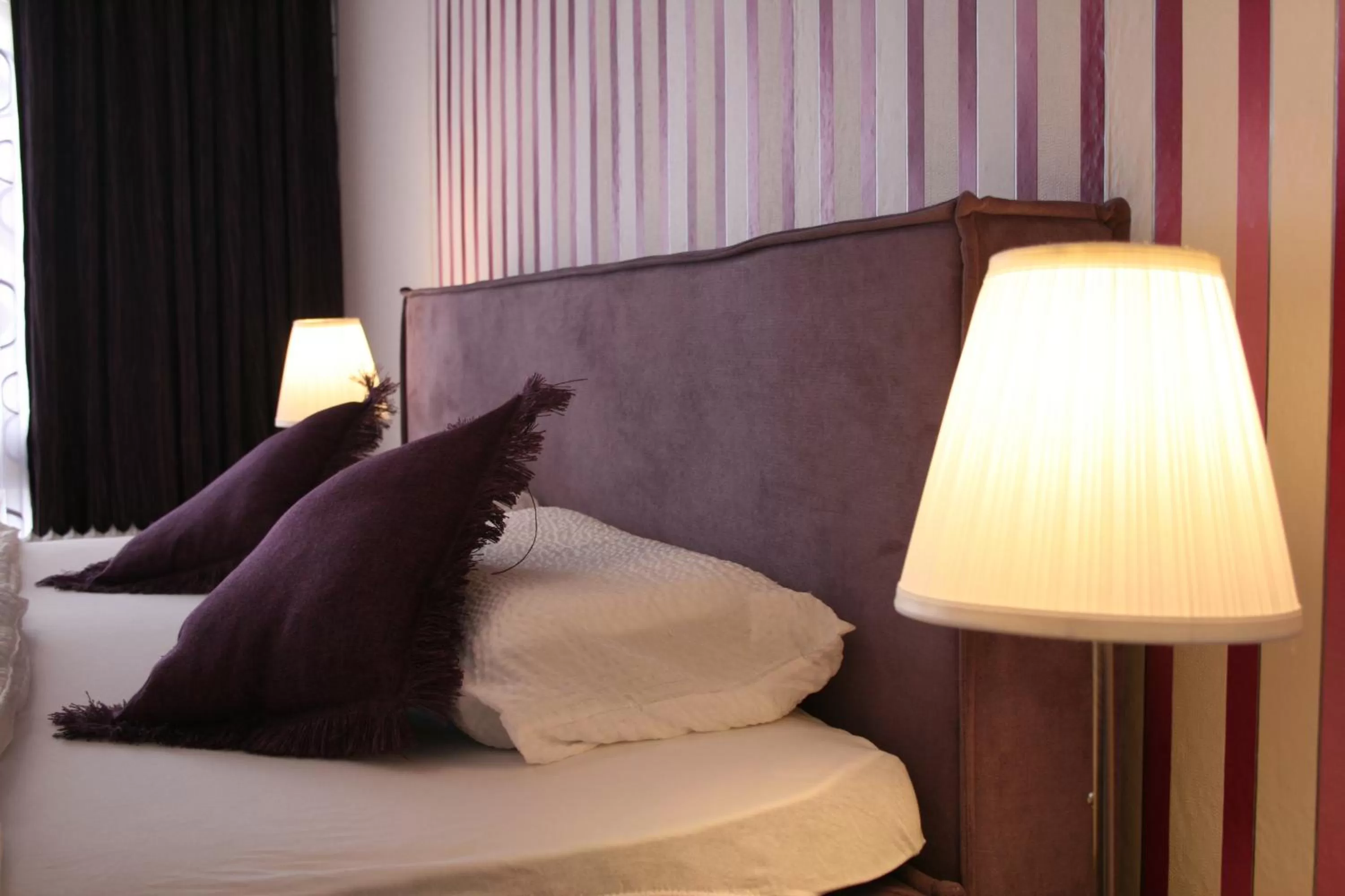 Bed in Gästehaus beim Prinz