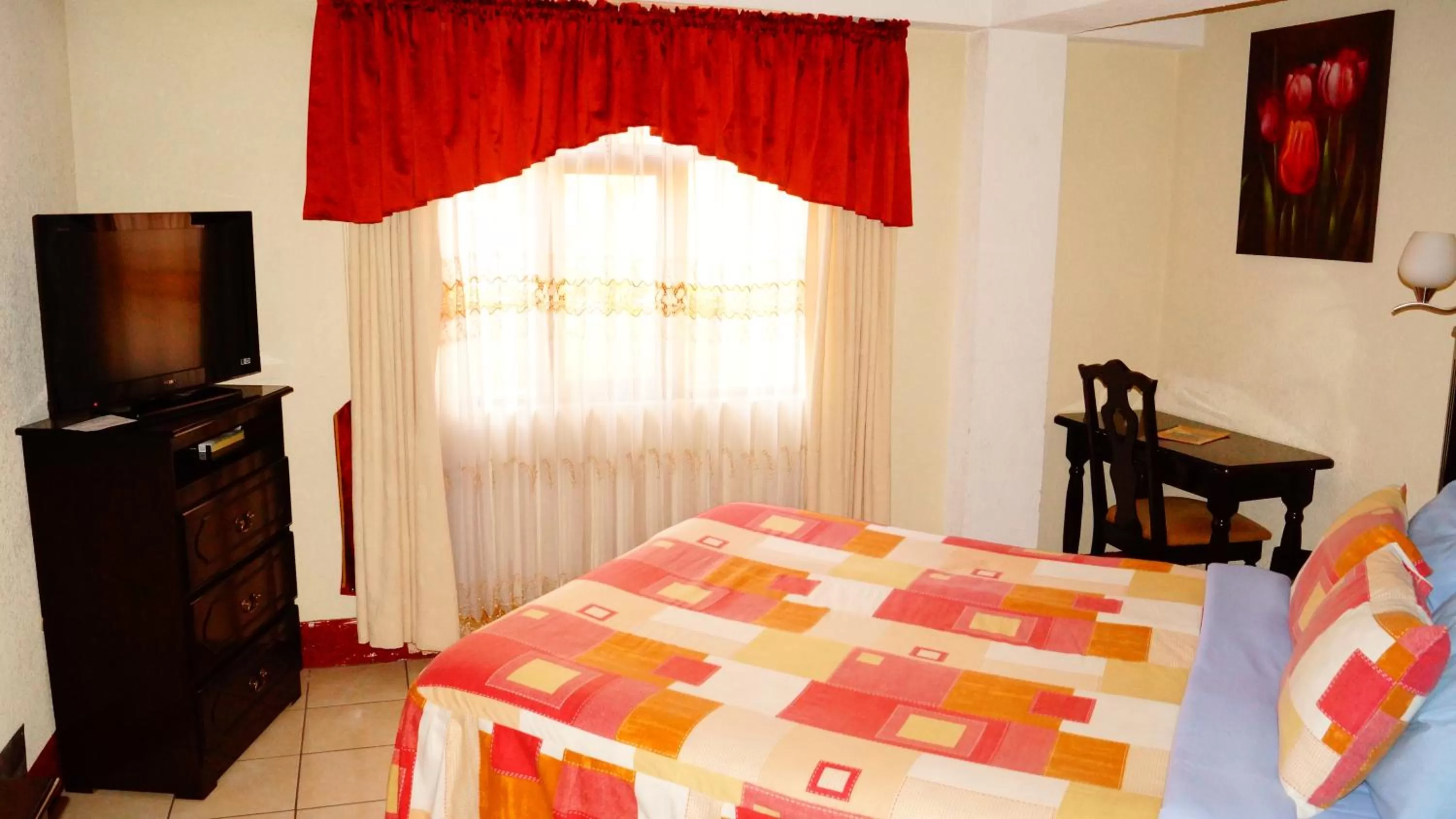 Decorative detail, Bed in Hotel Las Americas
