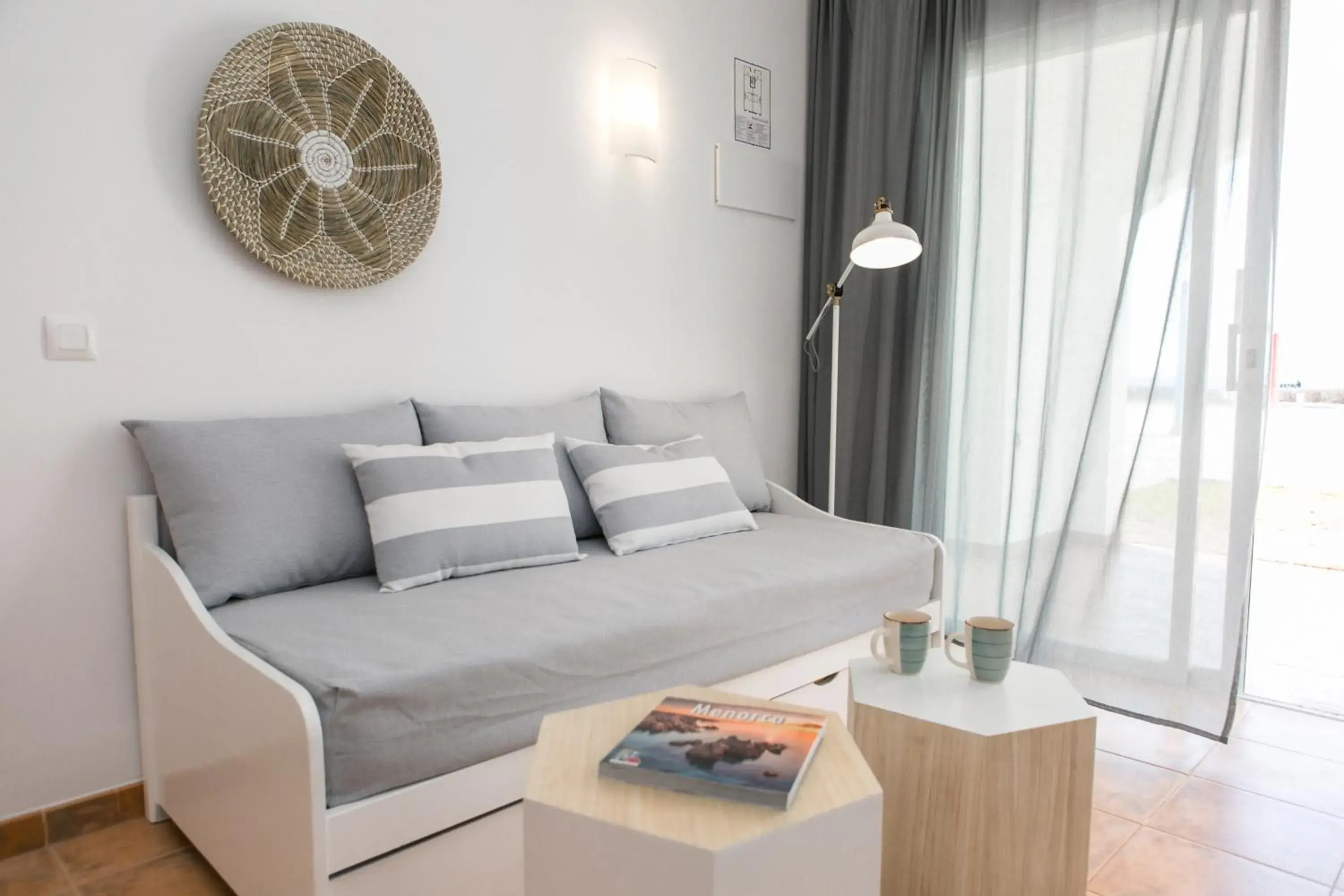 Quadruple Room with Partial Sea View (2 Adults + 2 Children) in RVHotels Sea Club Menorca Quadruple Room with Partial Sea View (2 Adults + 2 Children) in RVHotels Sea Club Menorca