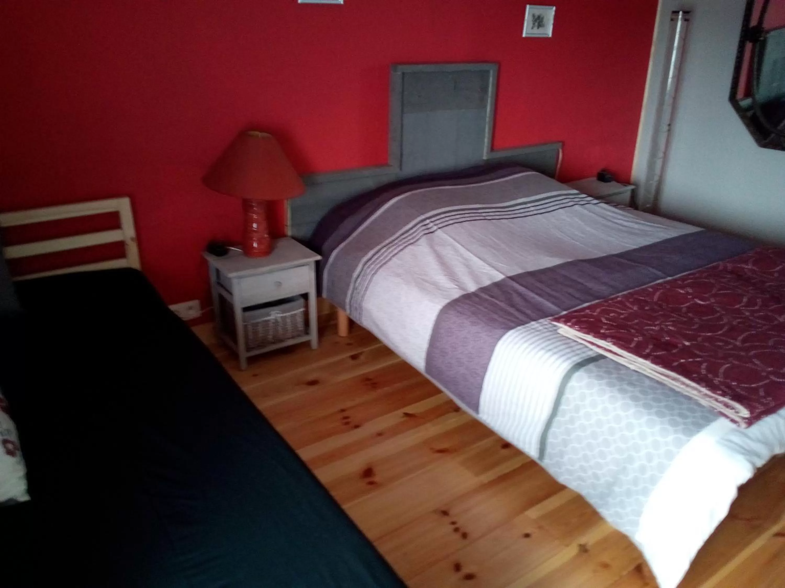 Bed in Le Relais du Moulin