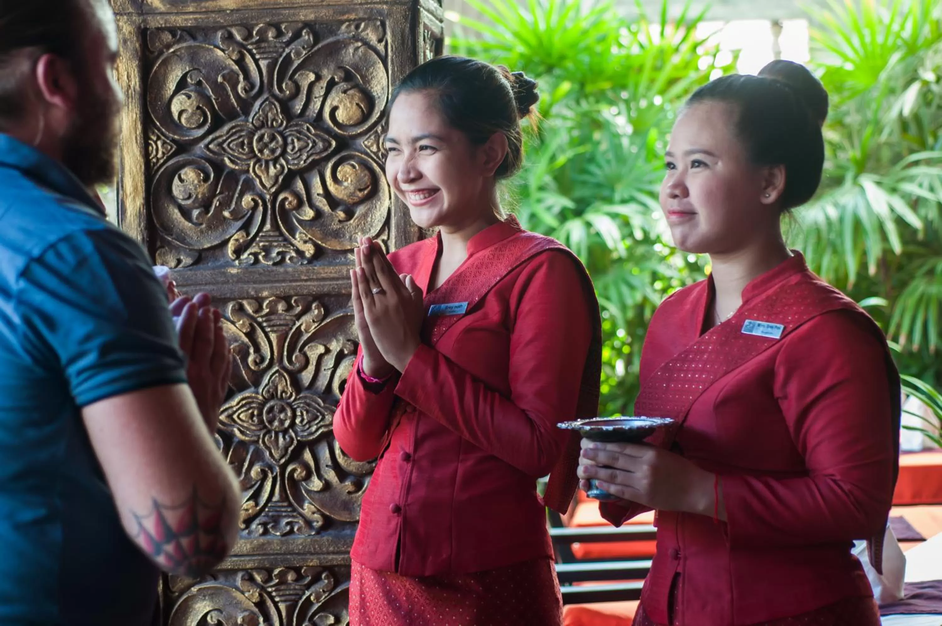 Staff in Golden Butterfly Villa