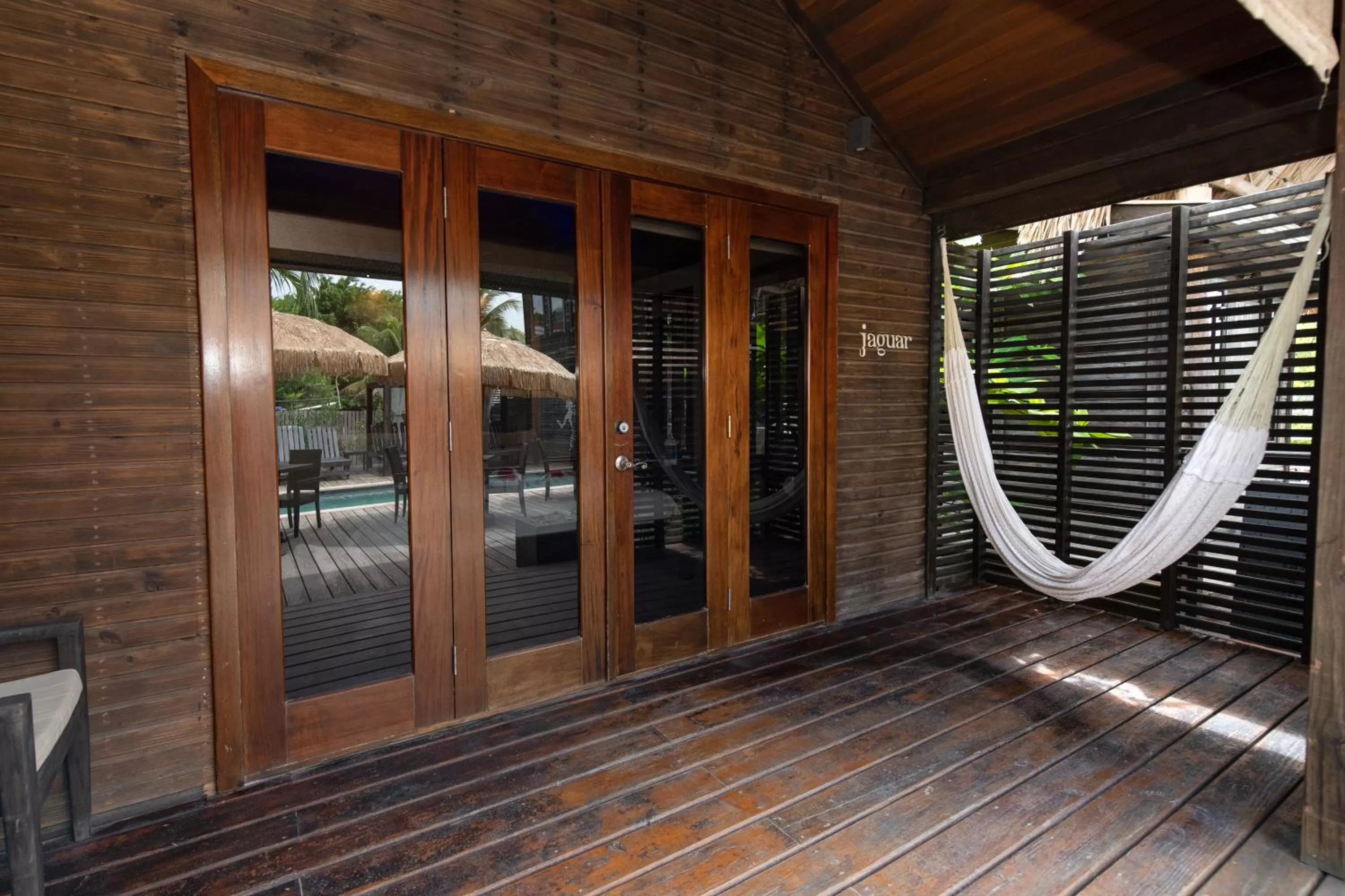 Patio in PUR Boutique Cabanas, Adults Only