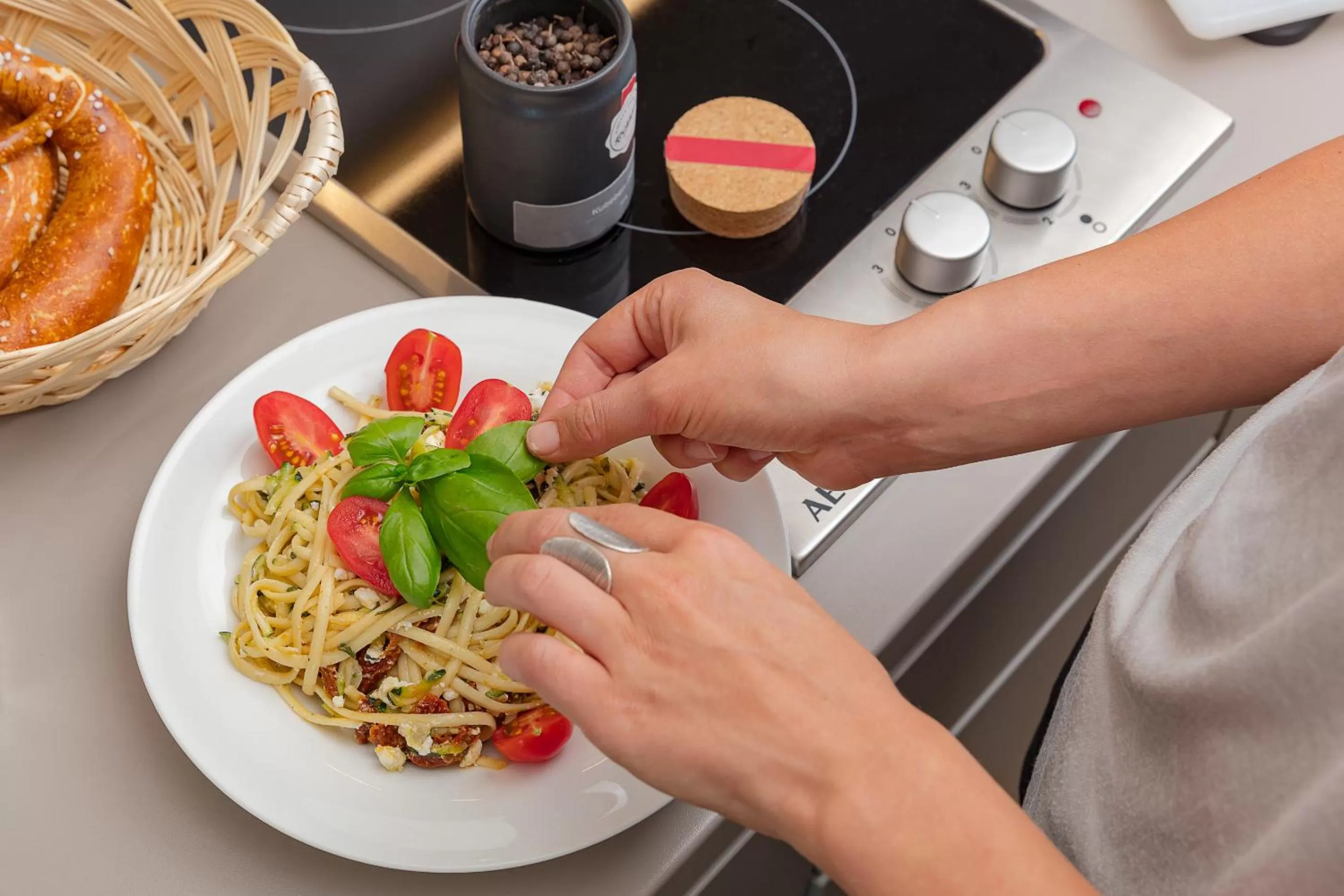 Food in DD Suites Serviced Apartments