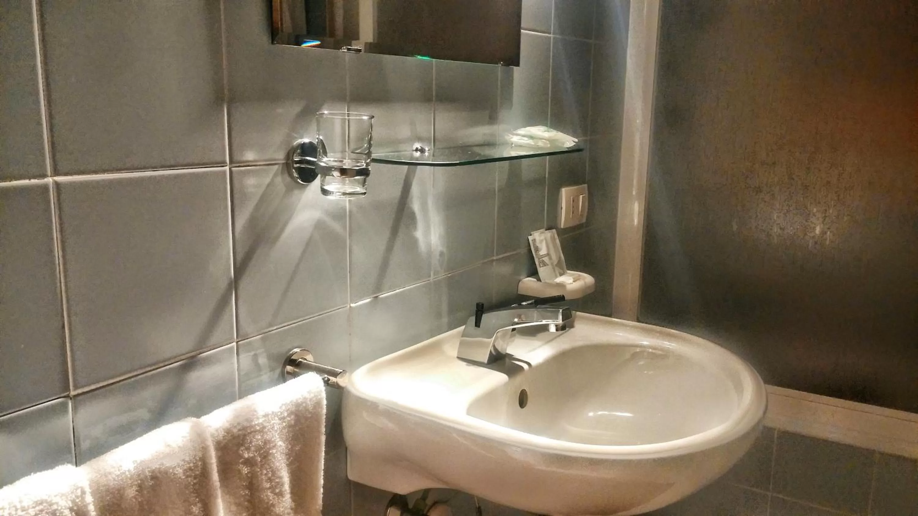 Bathroom in Hotel Del Viale